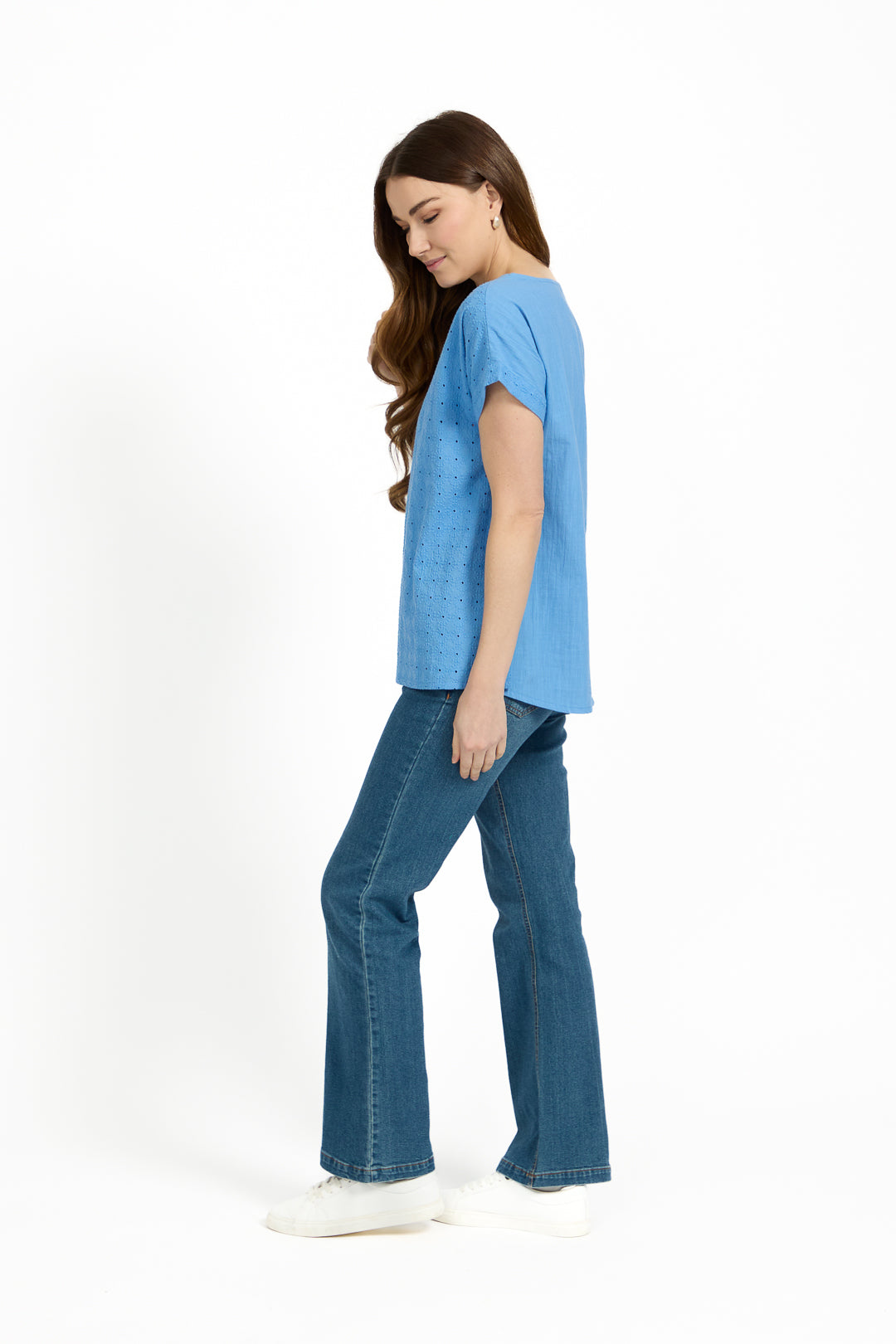 Embroidery Anglaise Top