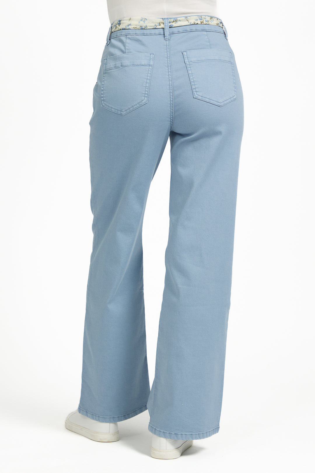 Cargo Trousers with Scarf Belt