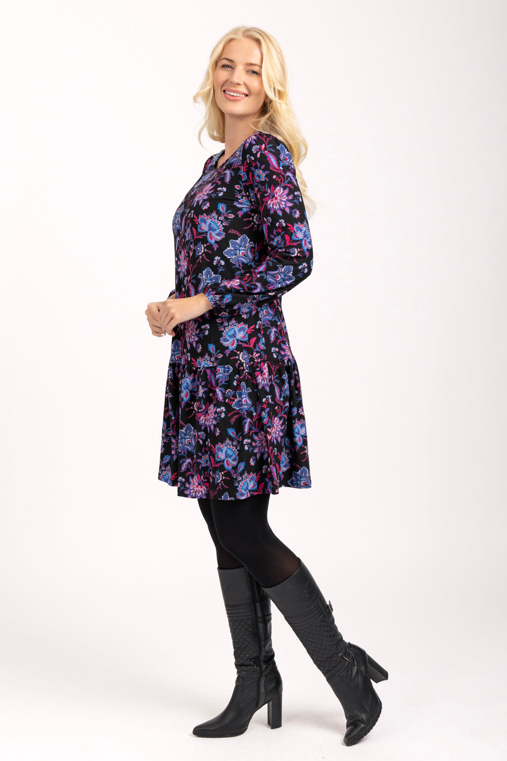 Paisley Floral Soft Touch Dress