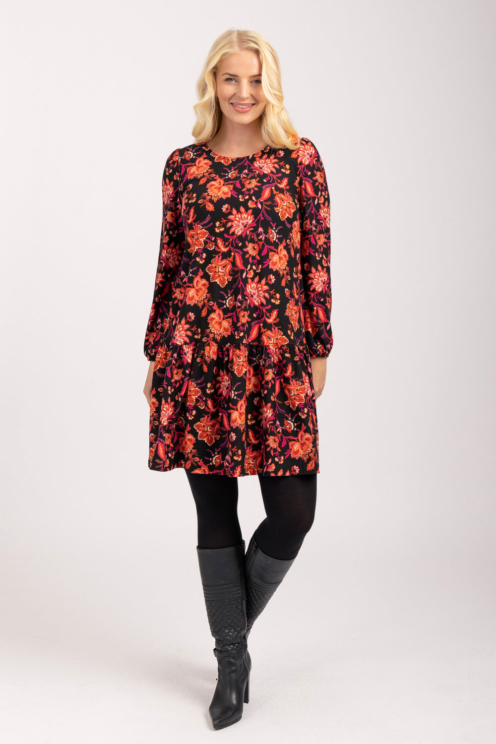 Paisley Floral Soft Touch Dress