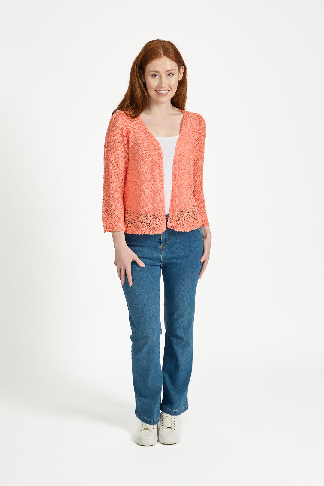 Popcorn Knit Shrug