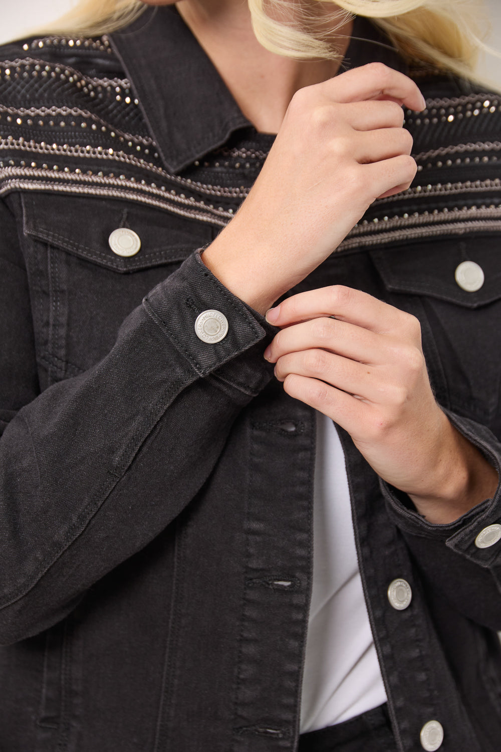 Embellished Denim Jacket