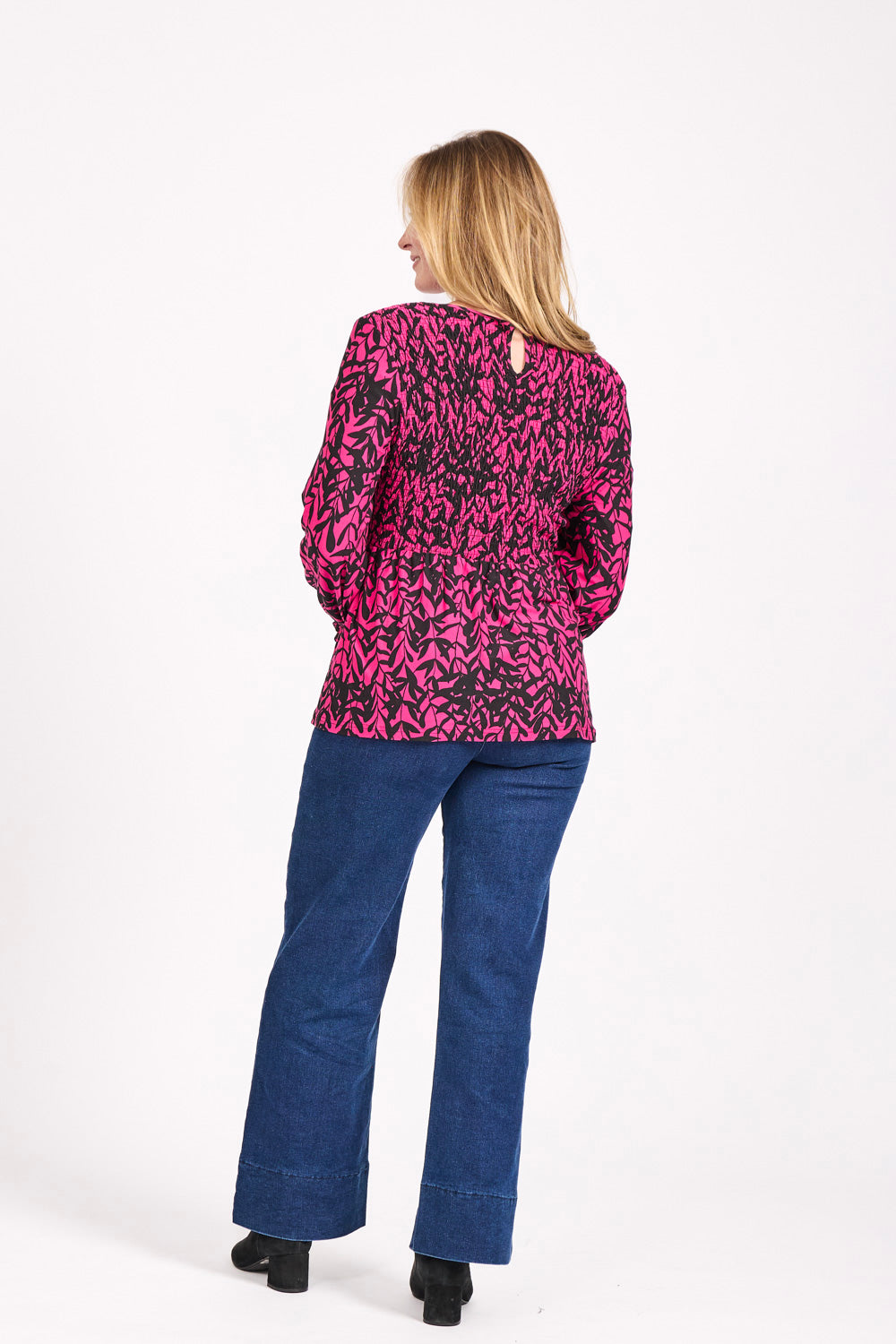 Leaf Print Soft Touch Tunic