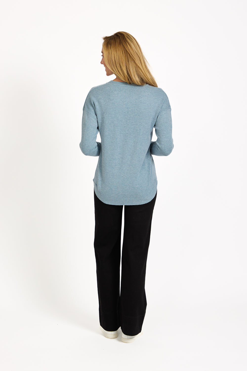 Cable-Knit Block Jumper