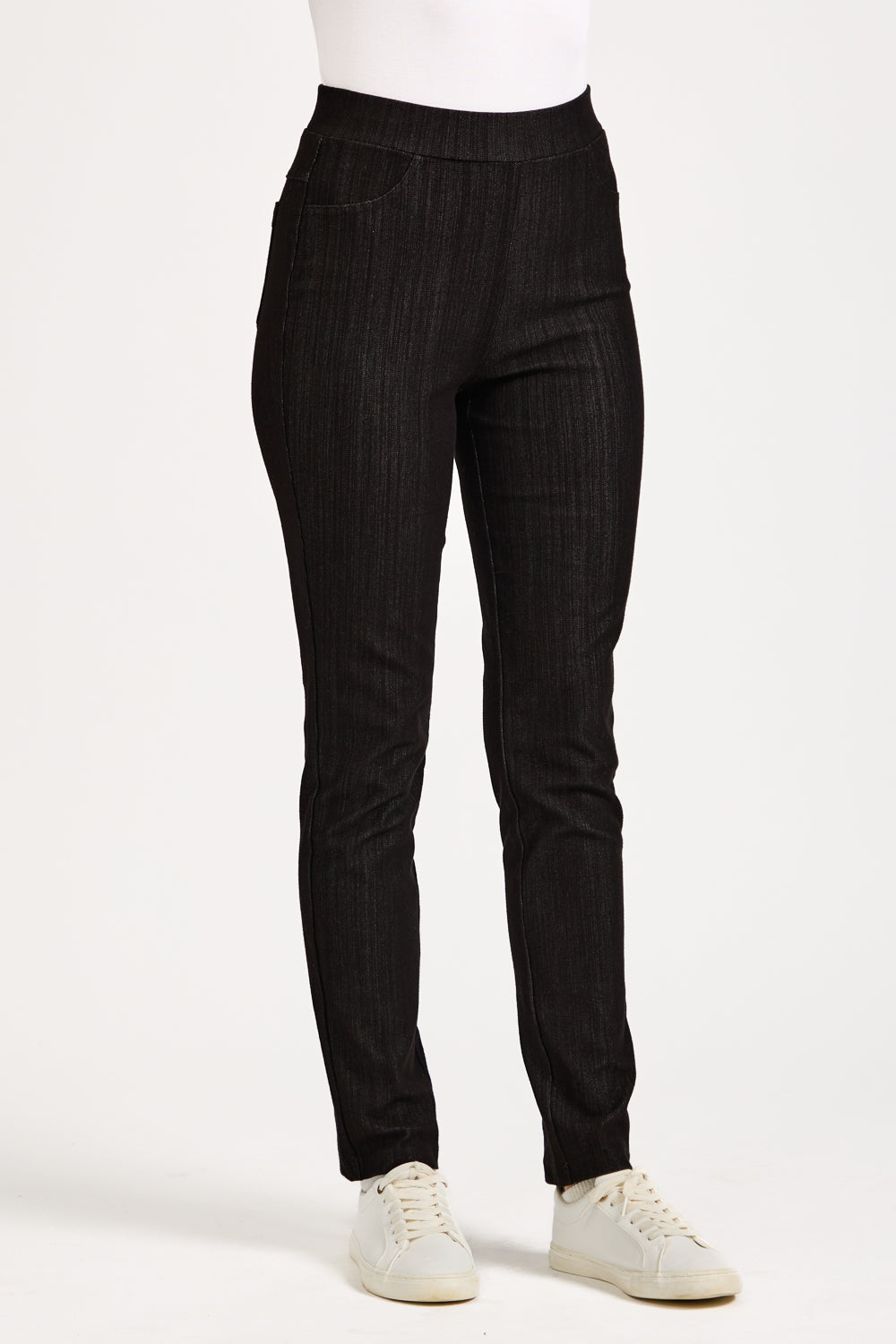 Soft Denim Stretch Pull-On Jeggings