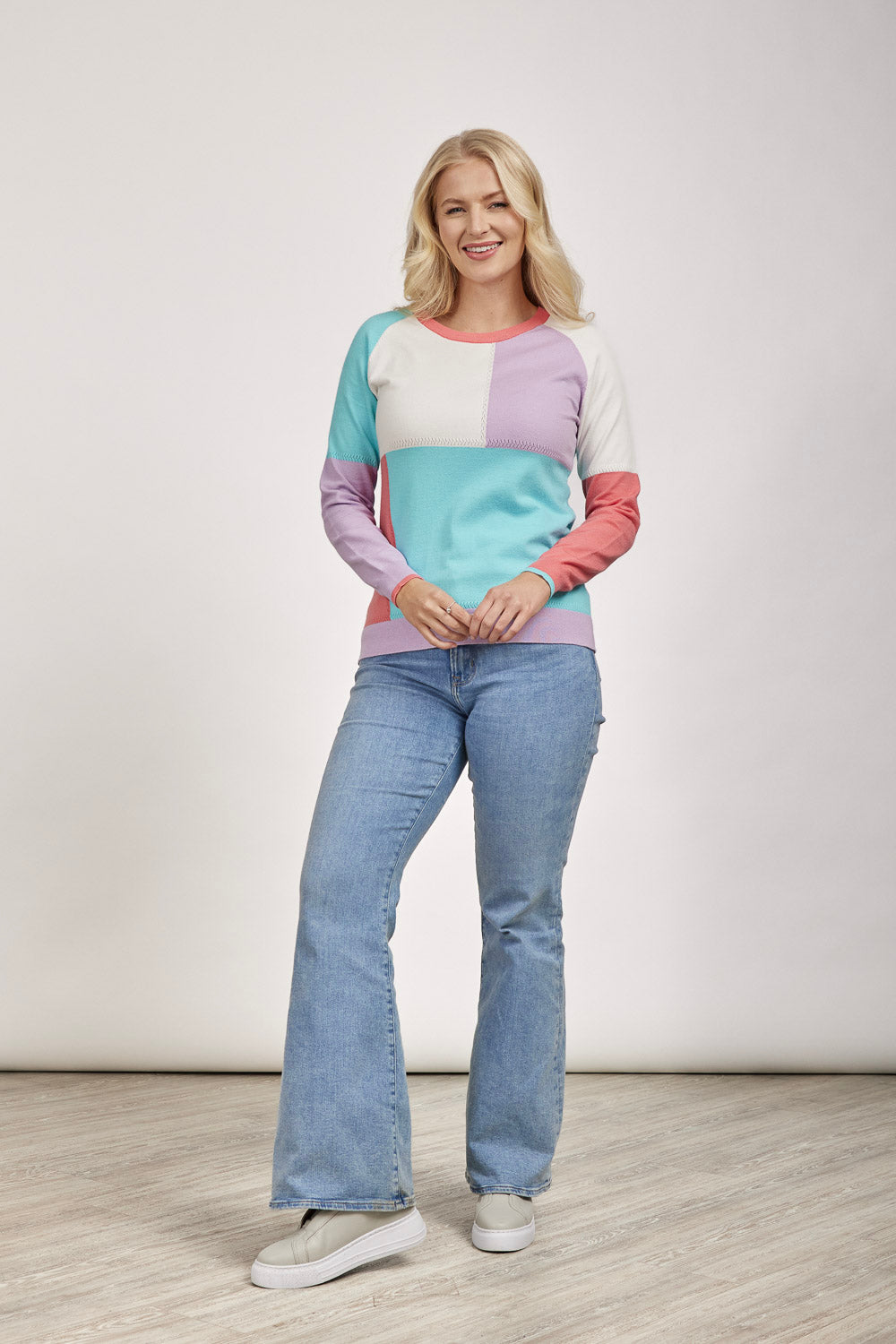 Colour Block Jumper