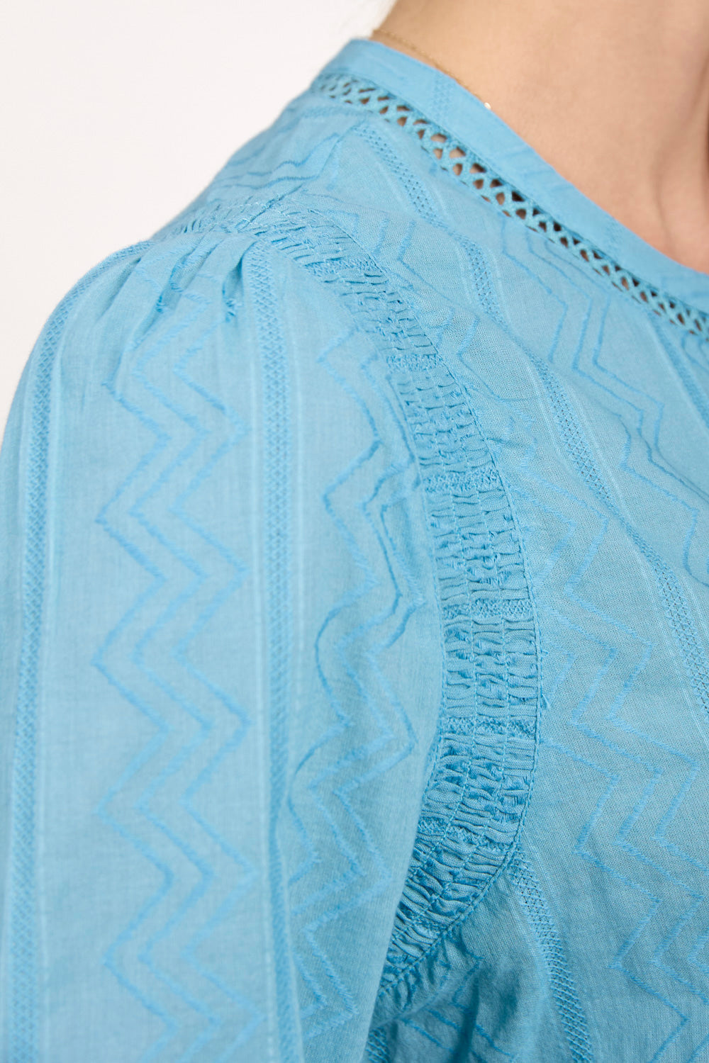 Zig Zag Textured Shirt