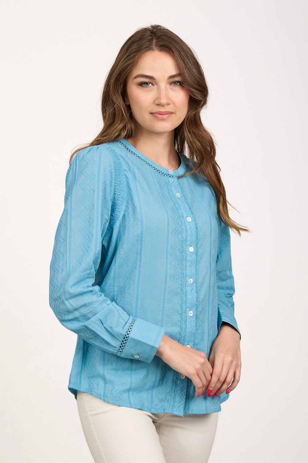 Zig Zag Textured Shirt