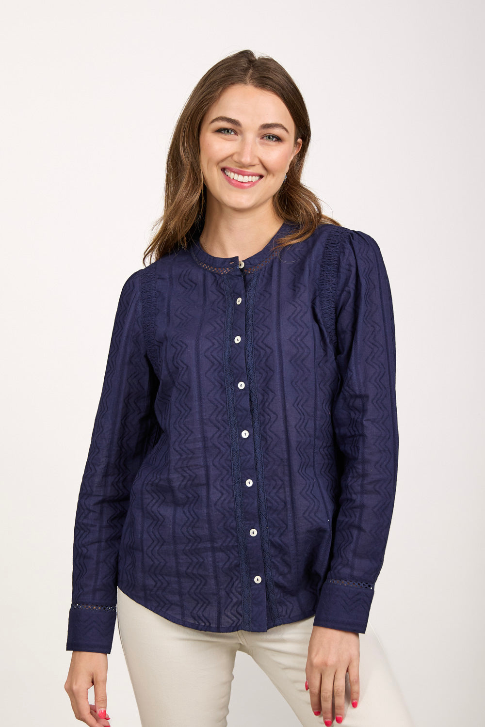 Zig Zag Textured Shirt