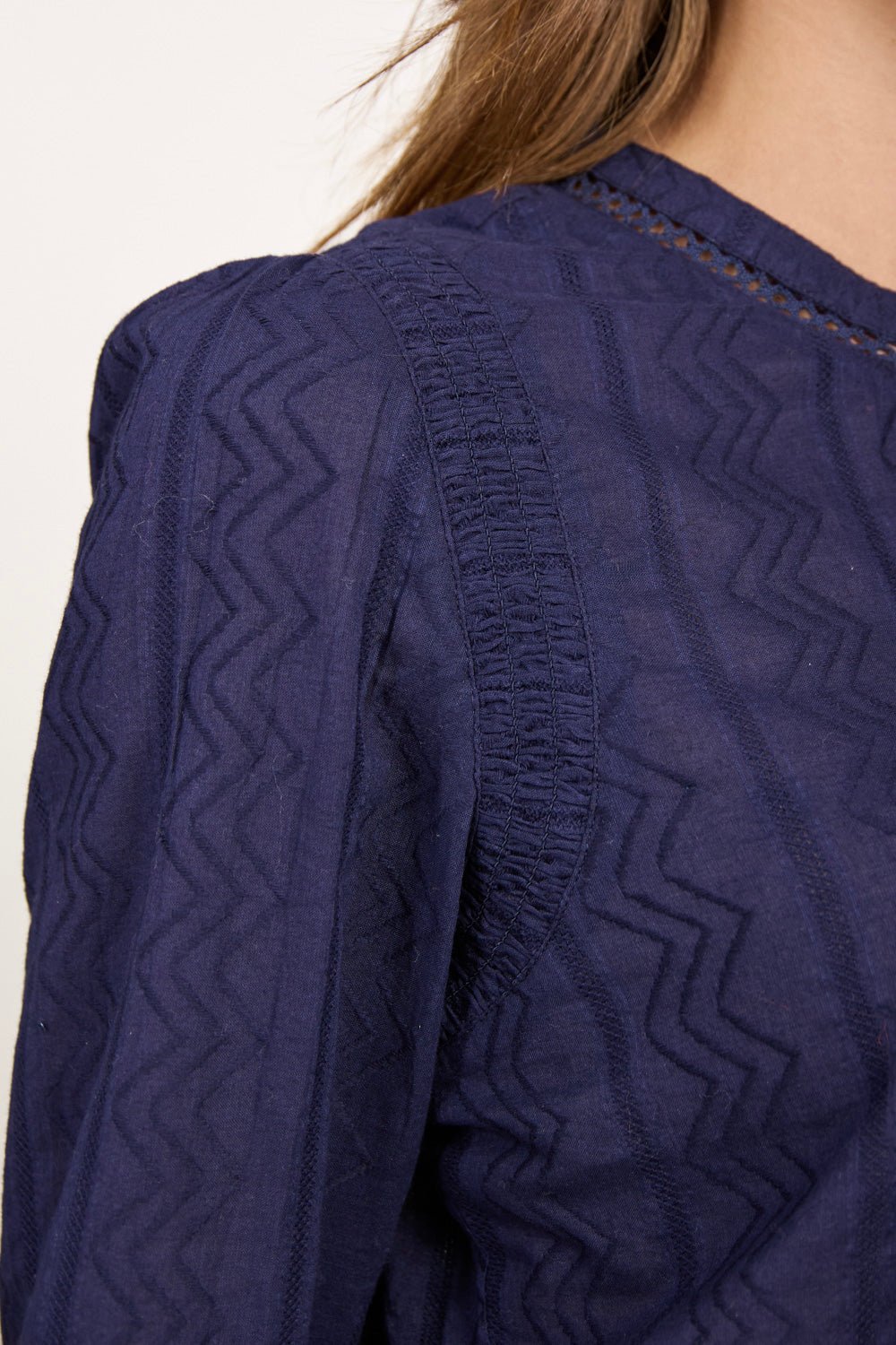 Zig Zag Textured Shirt