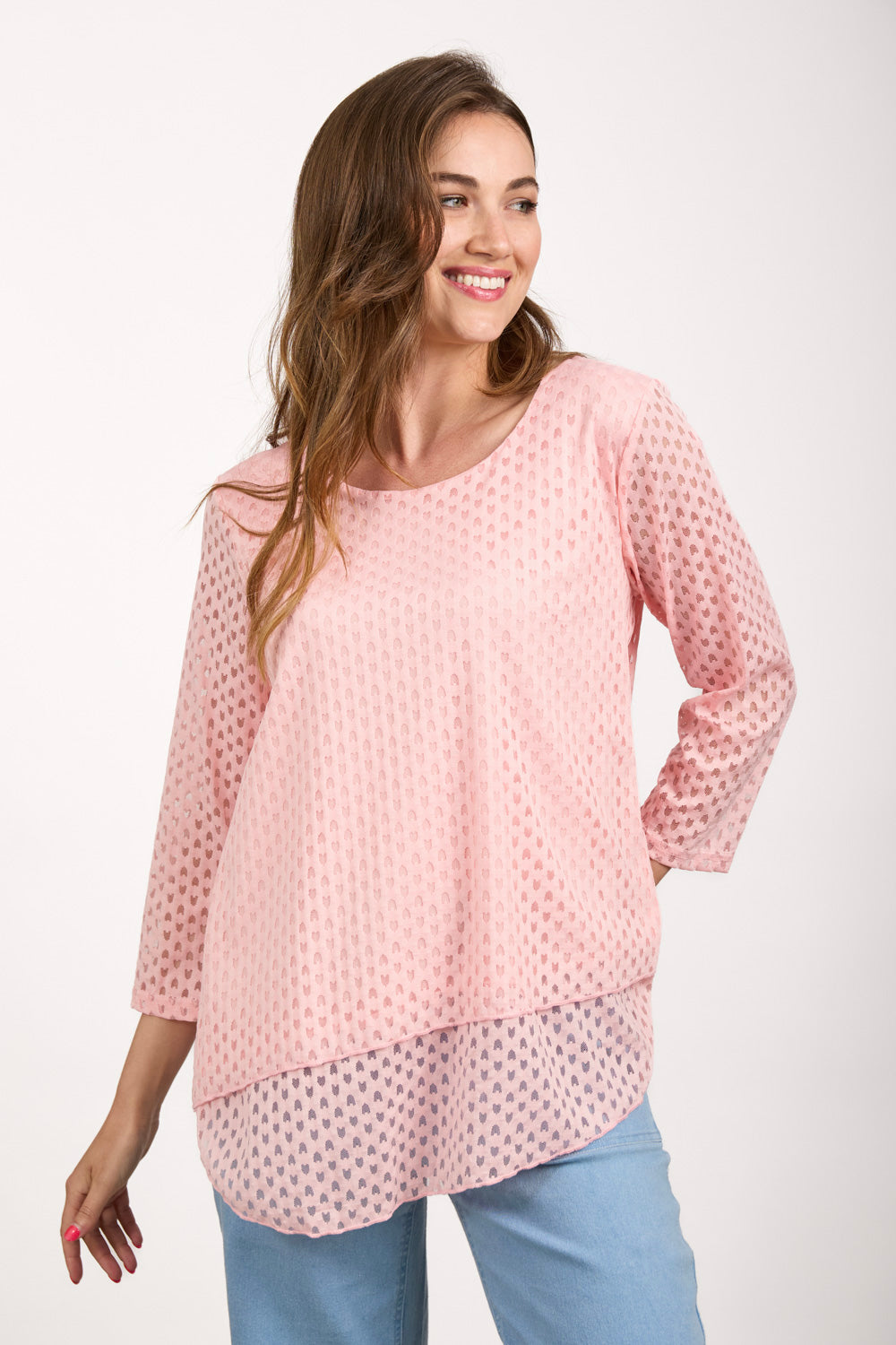 Asymmetric Mesh Layered Top