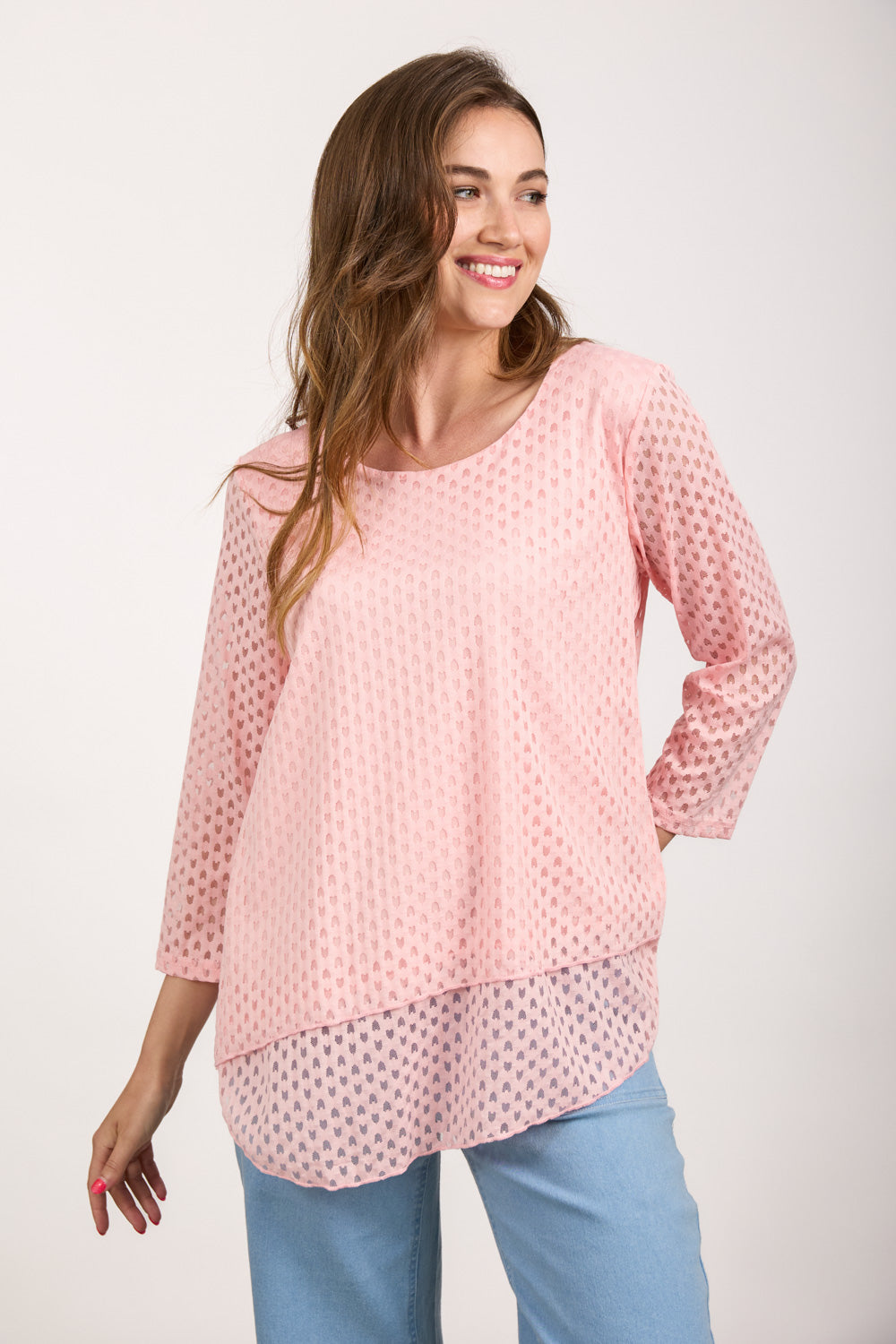 Asymmetric Mesh Layered Top