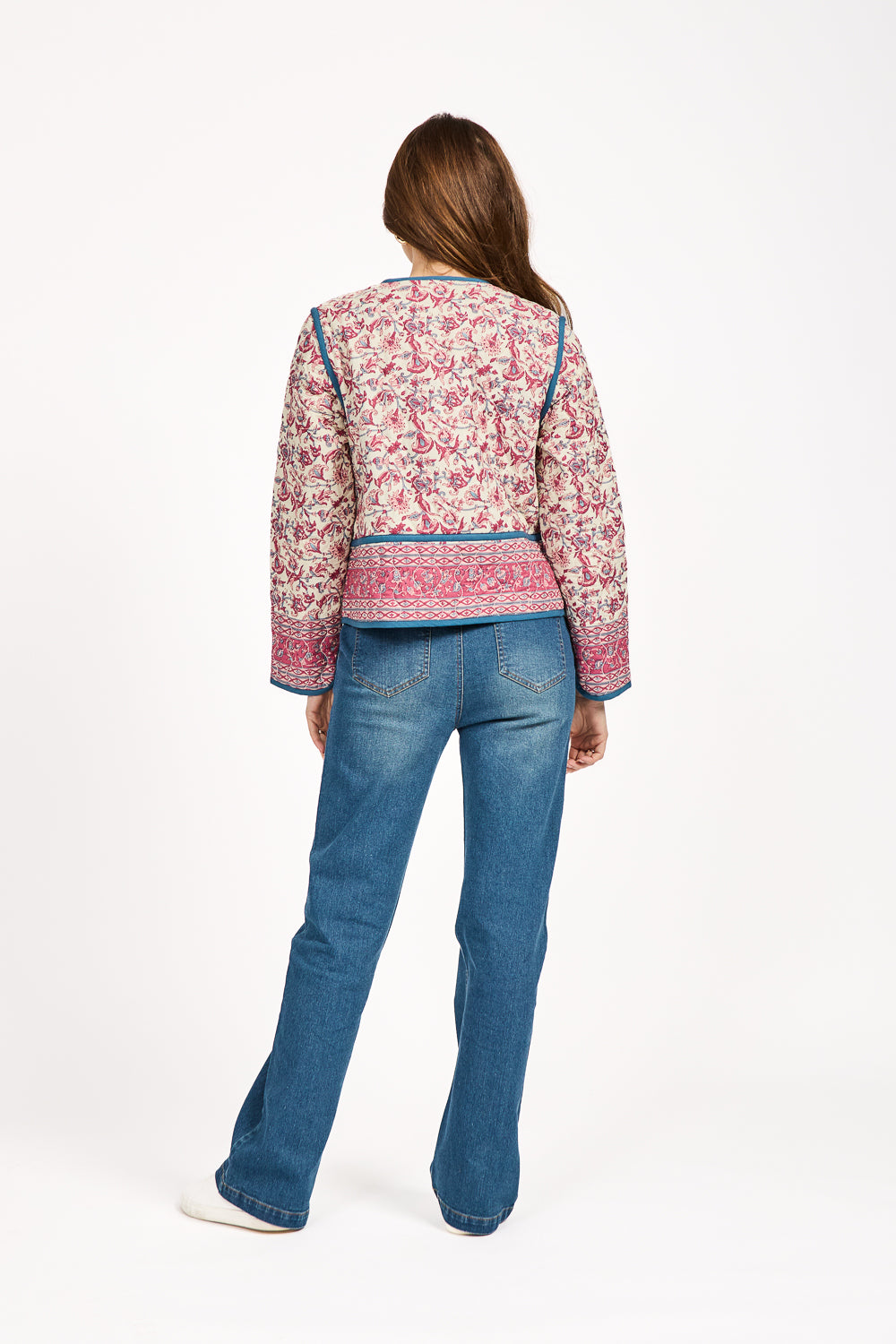 Reversible Paisley Quilted Jacket