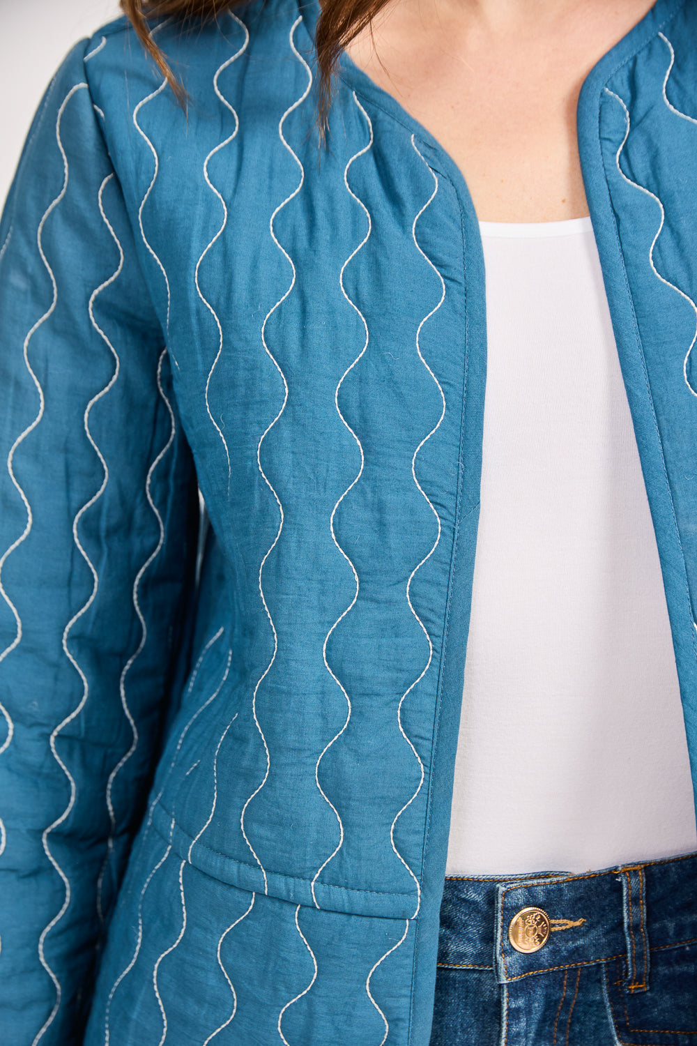 Reversible Paisley Quilted Jacket
