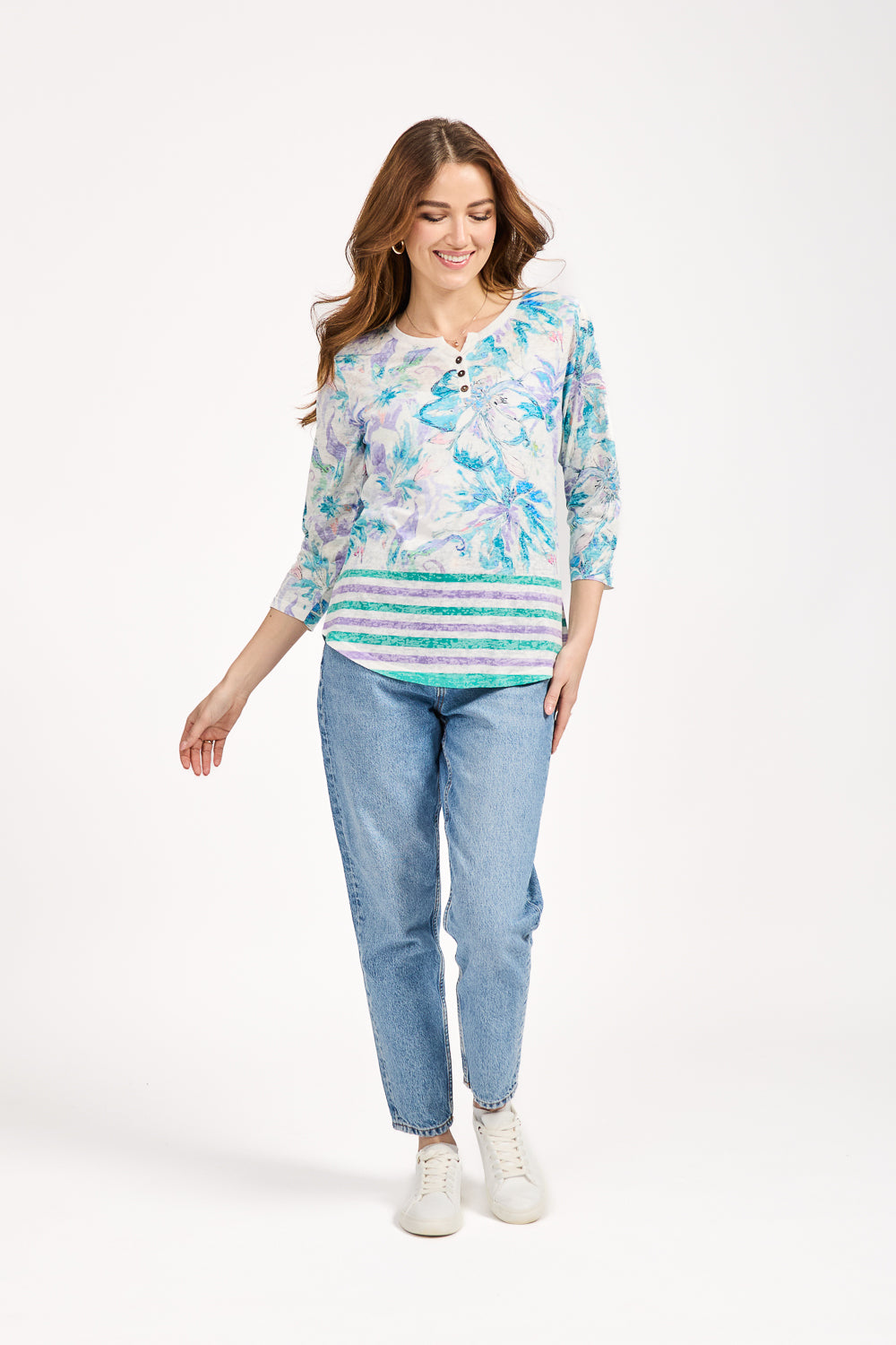 Floral Print Lightweight Top