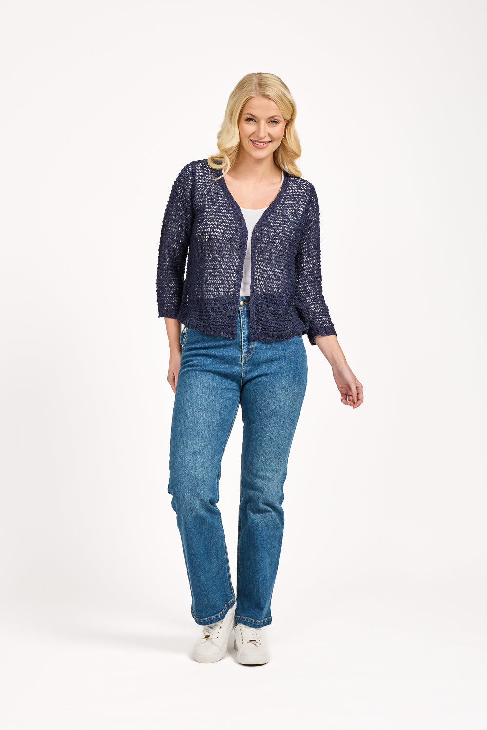 Popcorn Knit Shrug