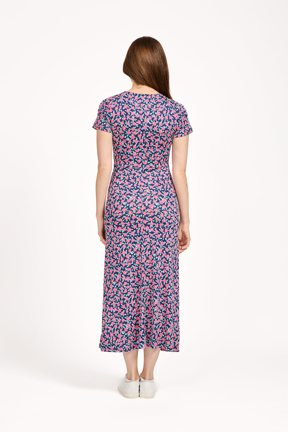Floral Print Knot Dress