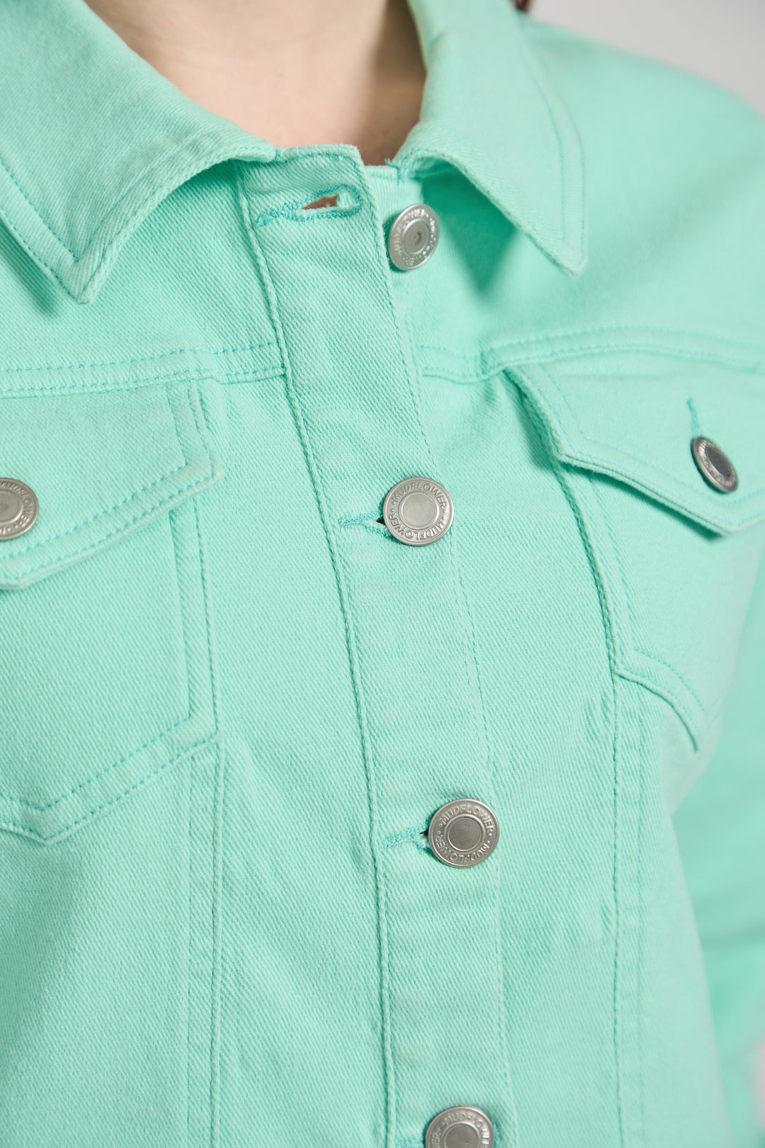 Coloured Denim Jacket