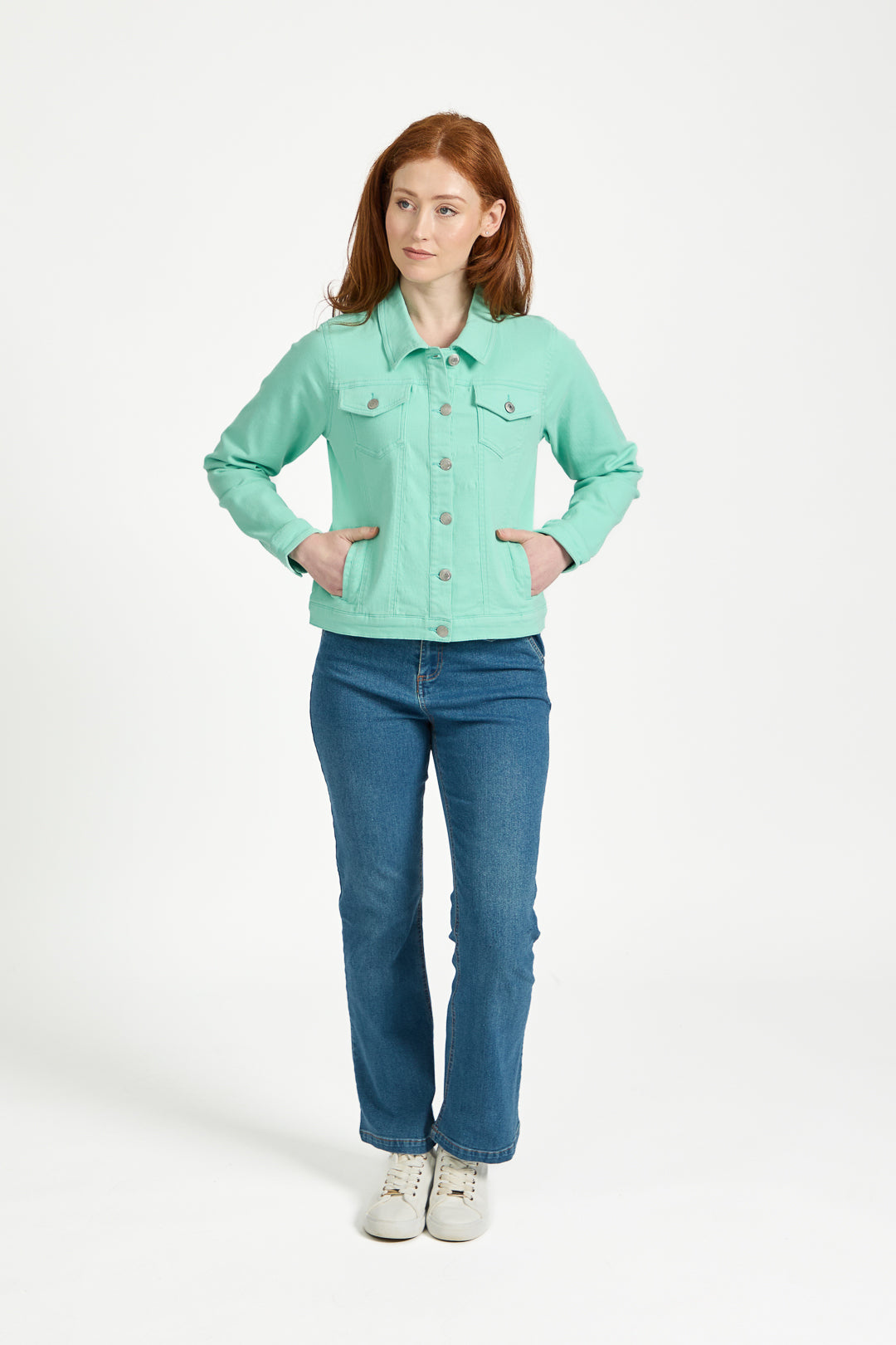 Coloured Denim Jacket