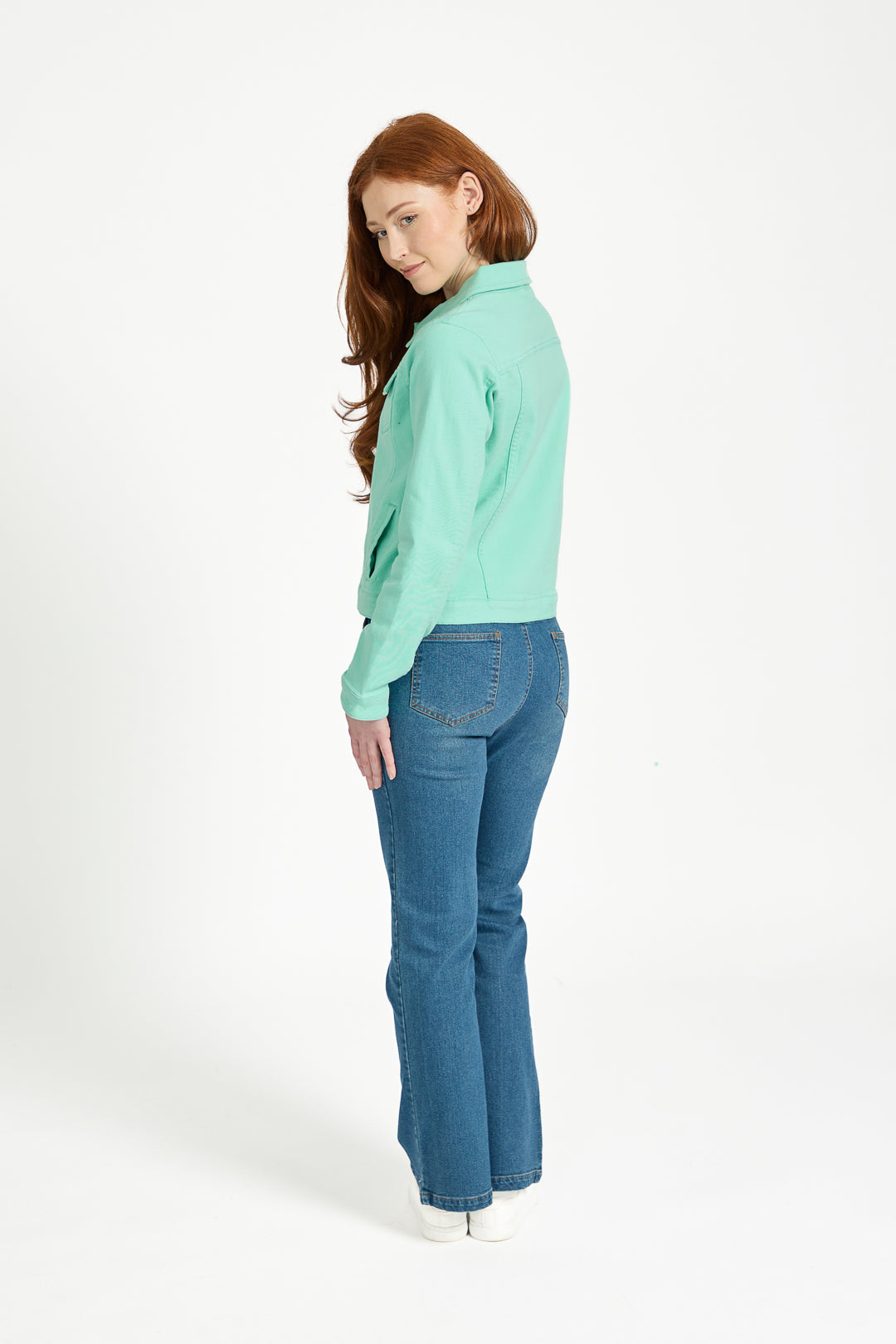 Coloured Denim Jacket