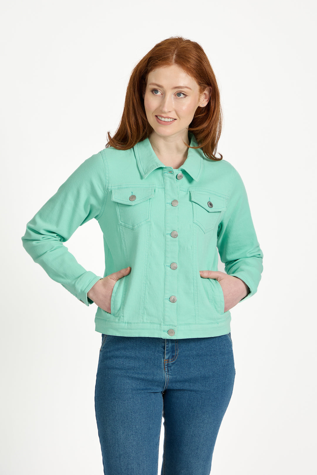 Coloured Denim Jacket