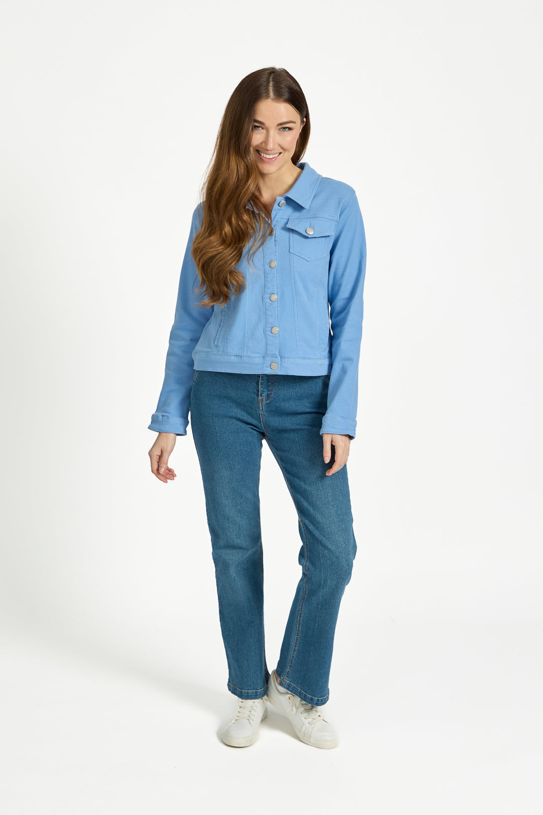 Coloured Denim Jacket