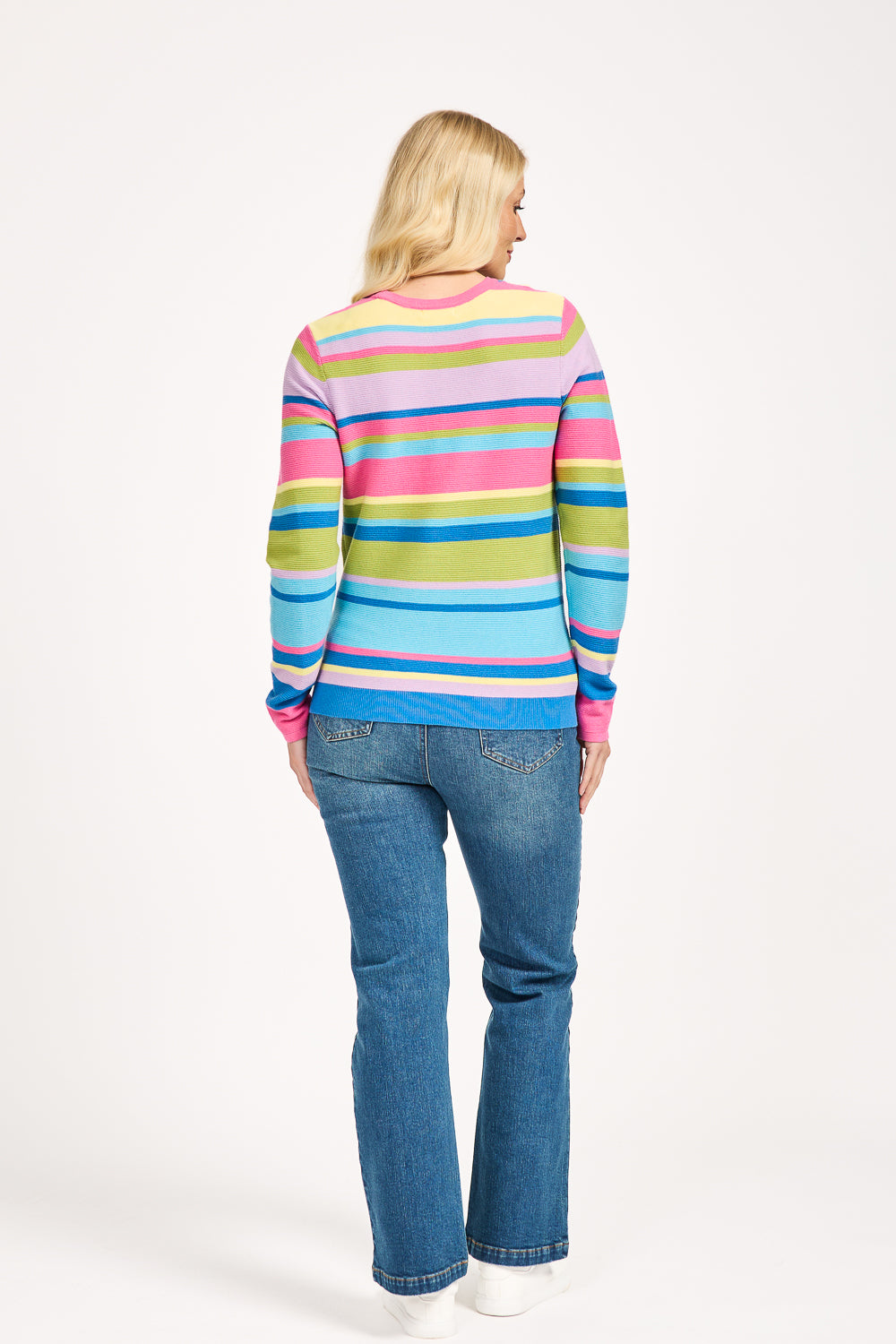 Multi Stripe Knit Jumper