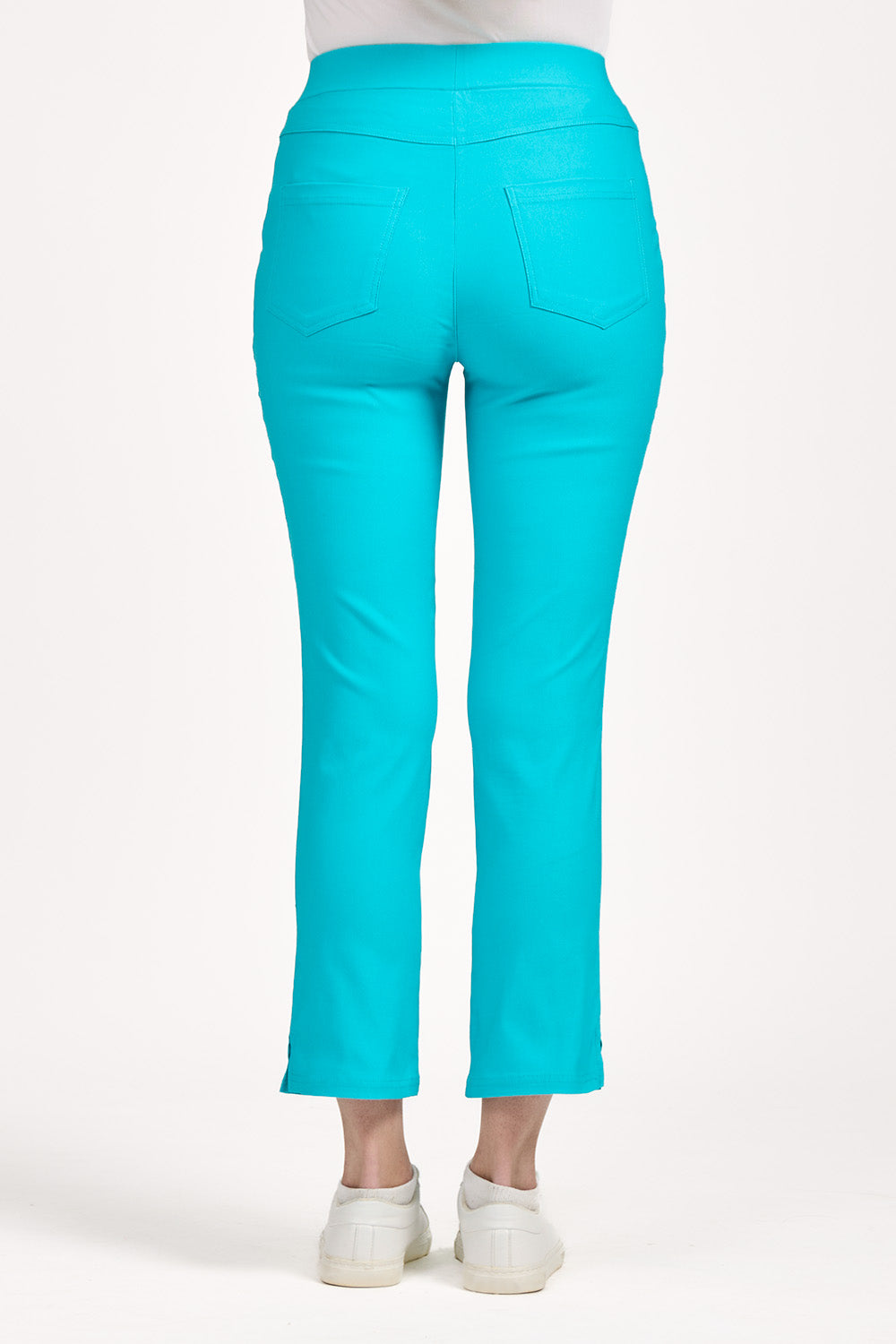 Zip Pocket Bengaline Stretch Trousers