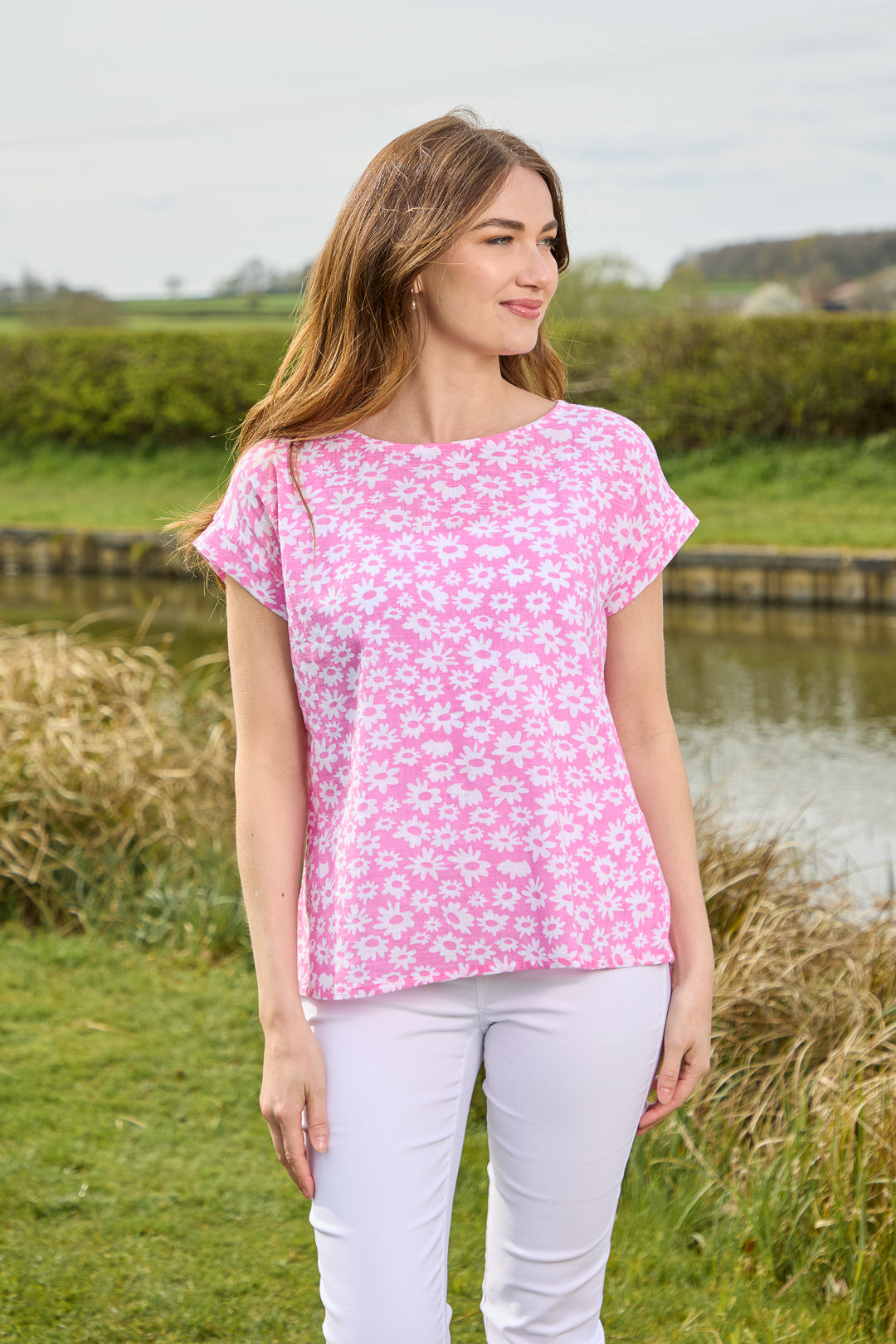 Floral Print Lightweight Top