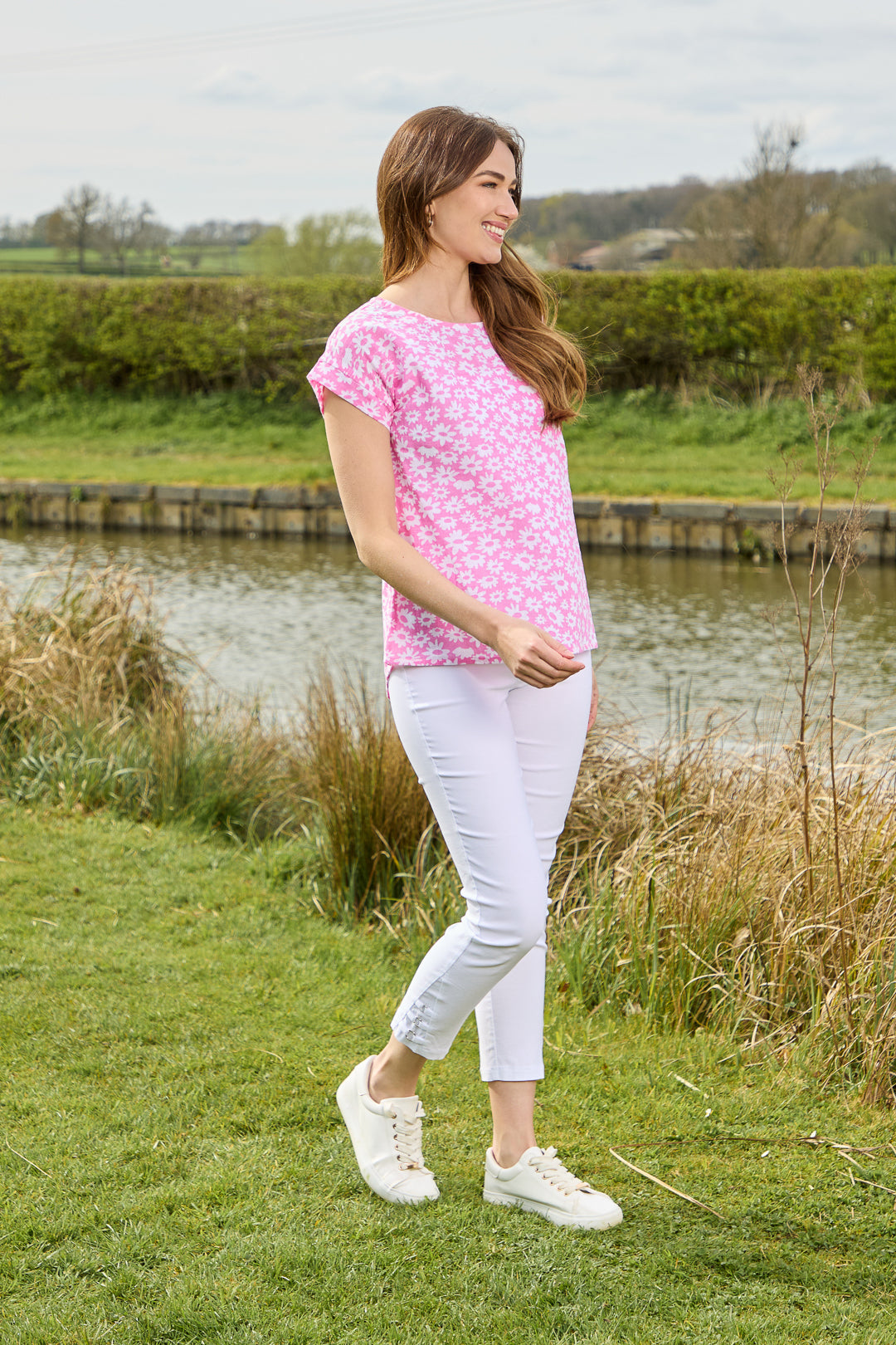Floral Print Lightweight Top