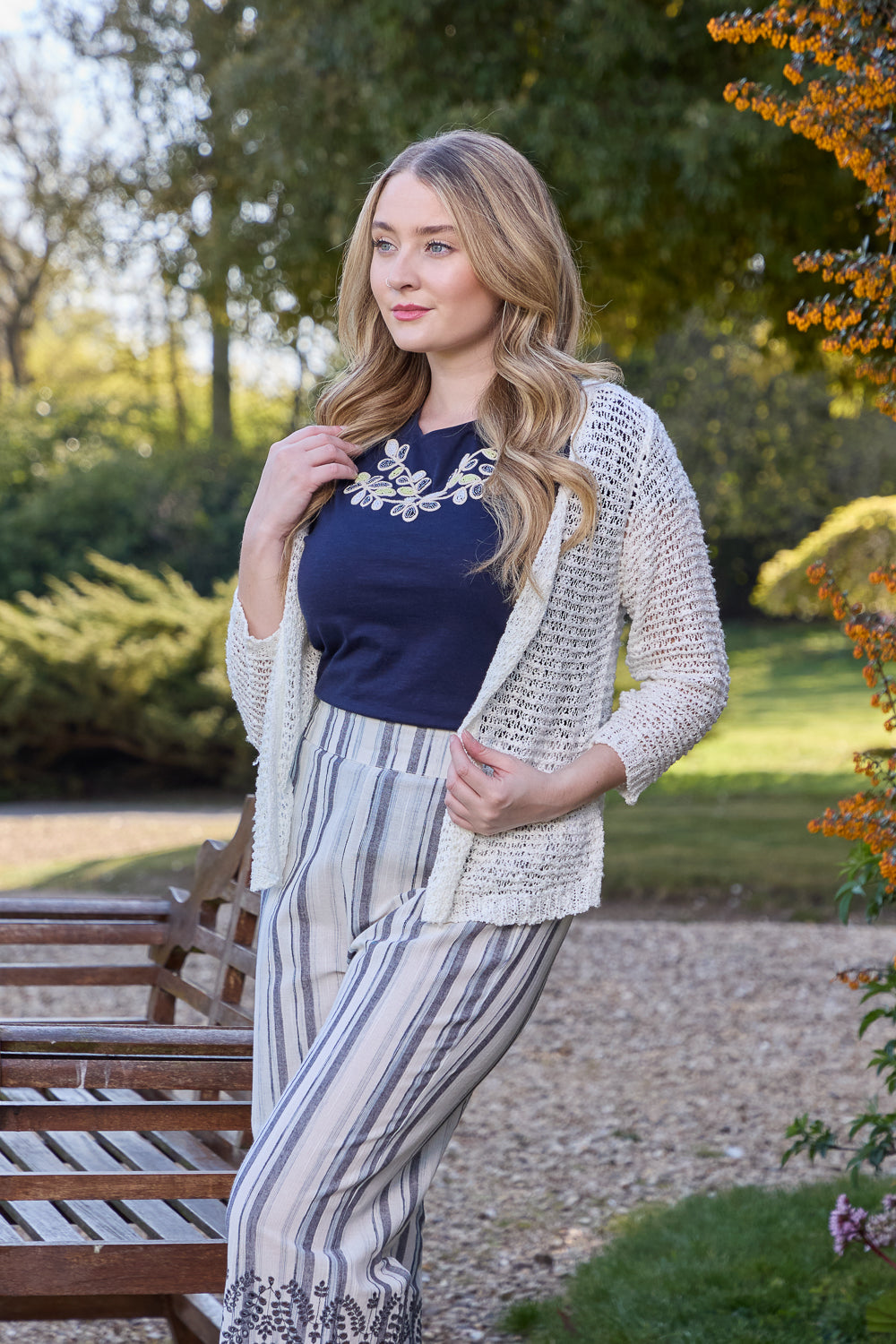 Popcorn Knit Shrug