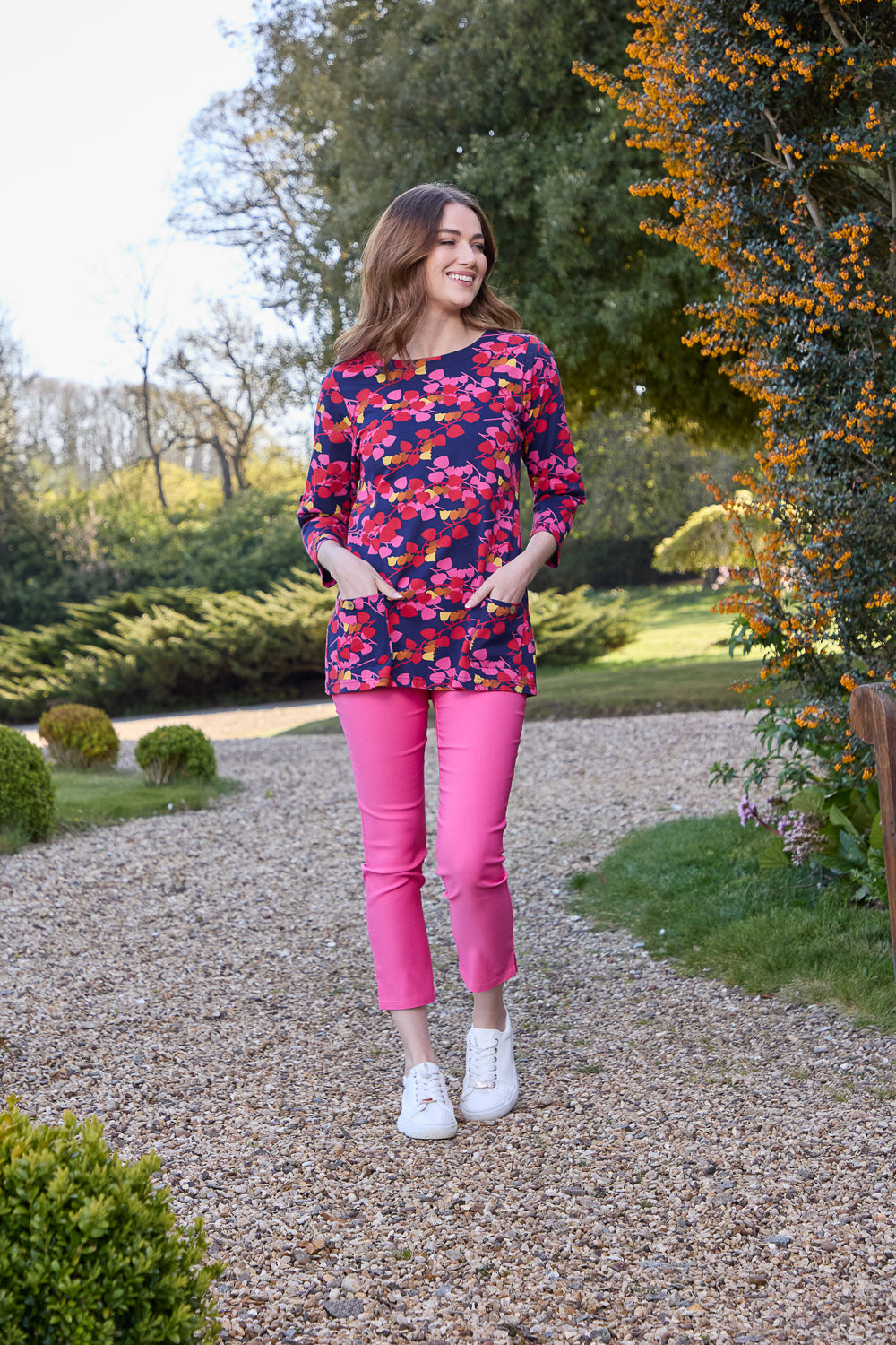 Ankle Grazer Bengaline Stretch Trousers