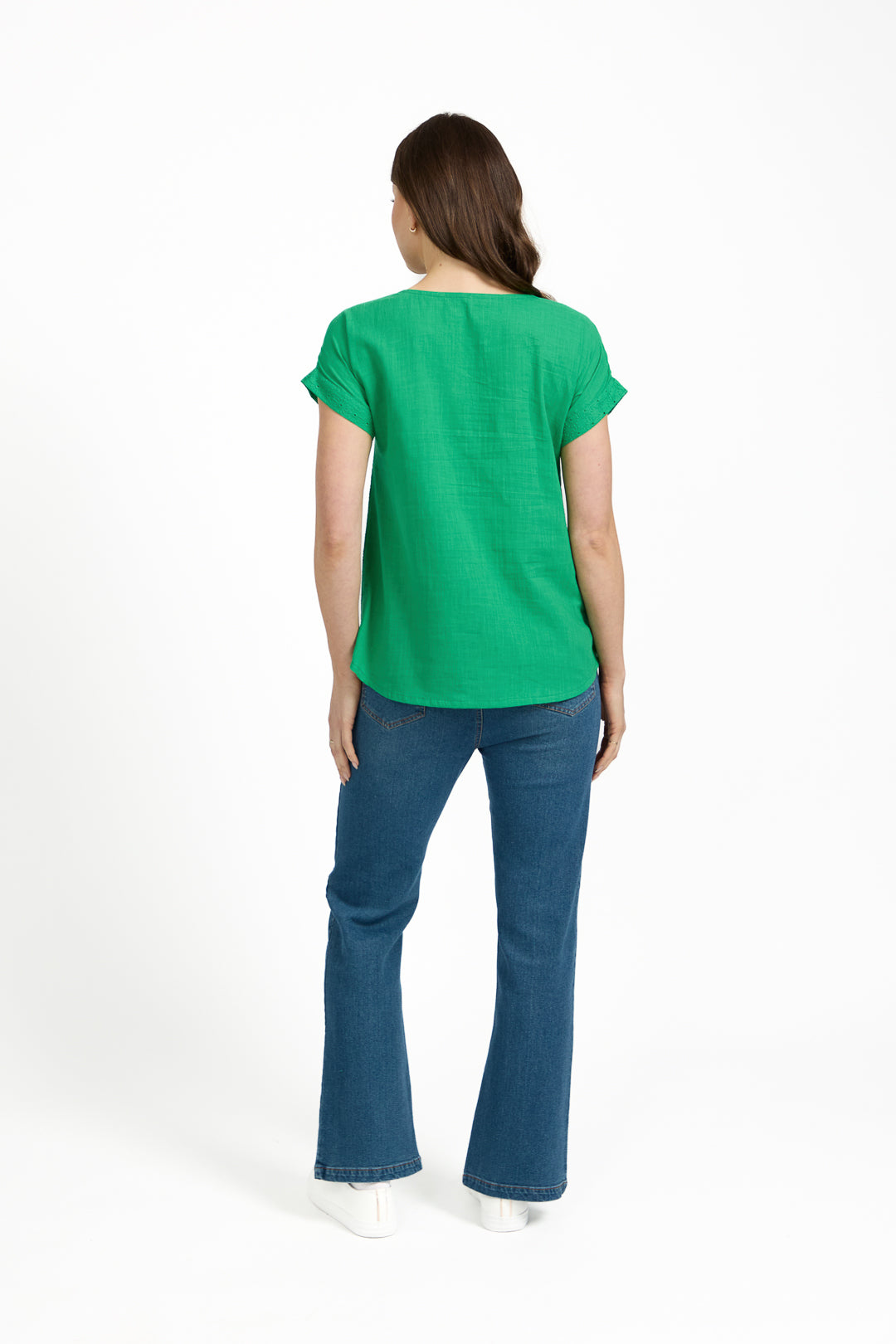 Embroidery Anglaise Top