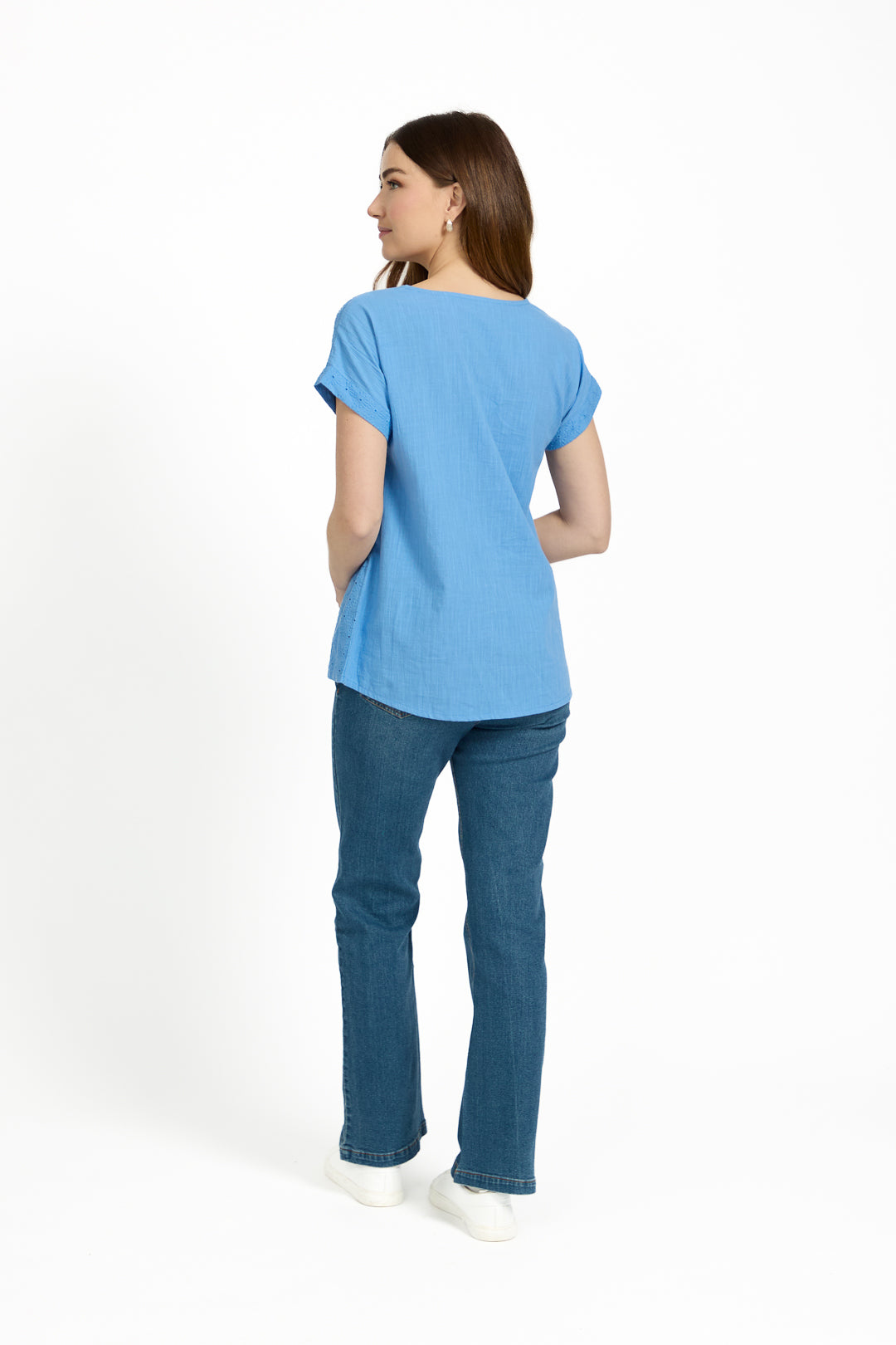 Embroidery Anglaise Top