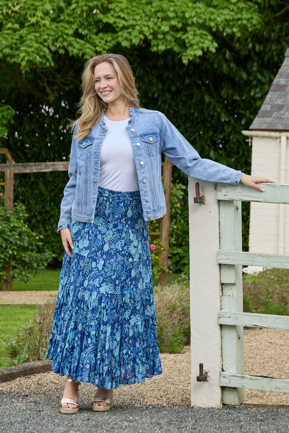 Floral Printed Skirt