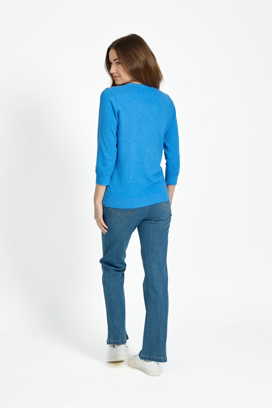 Floral Sequin Embellished Knitted Jumper