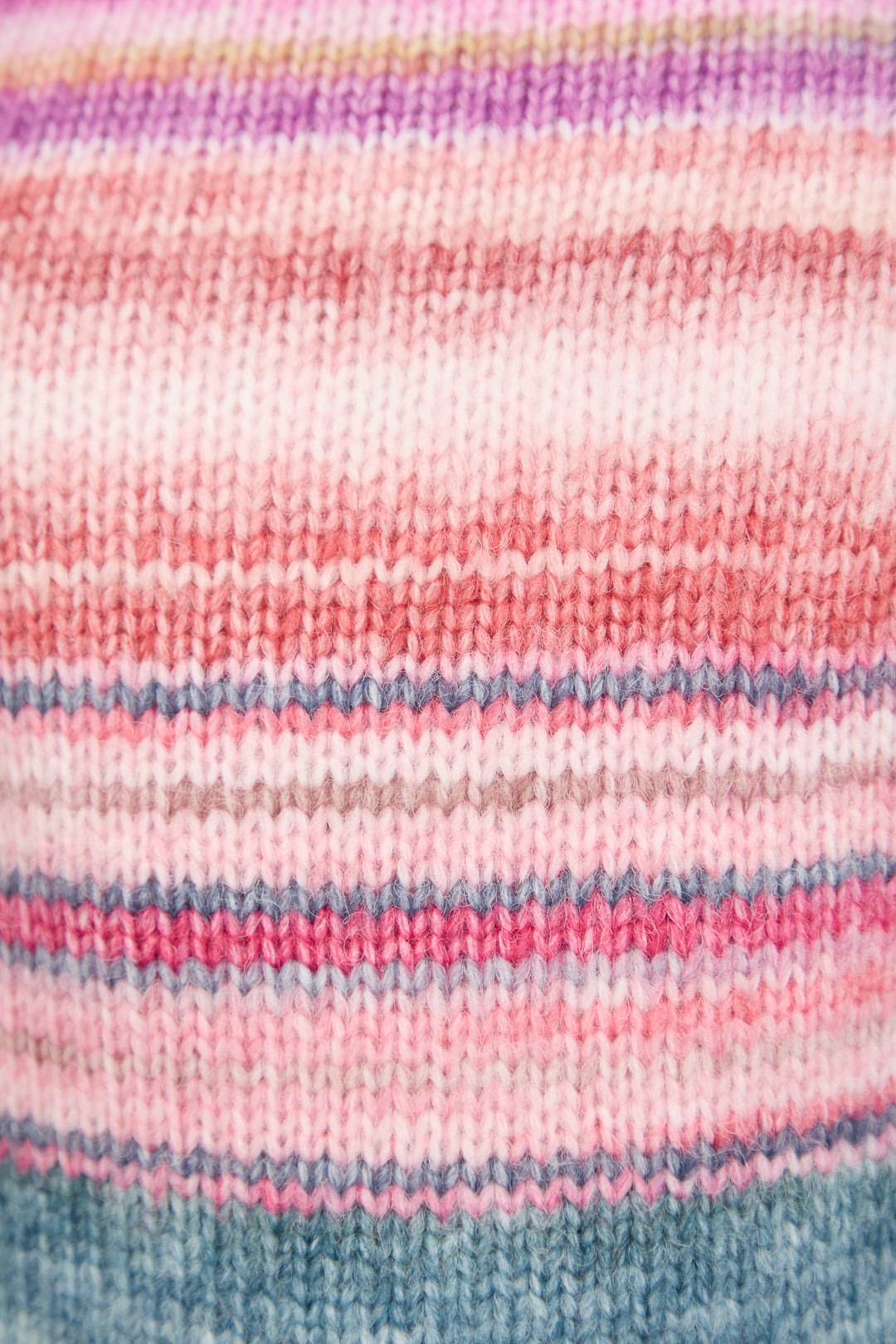Space Dye Stripe Knit Jumper