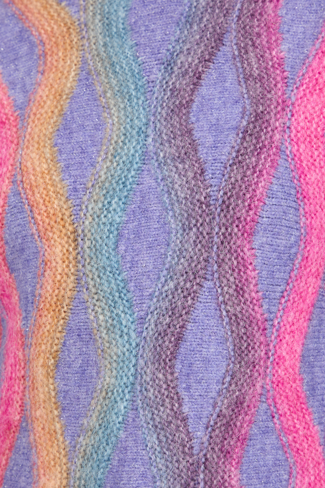 Wavy Stitch Knit Jumper