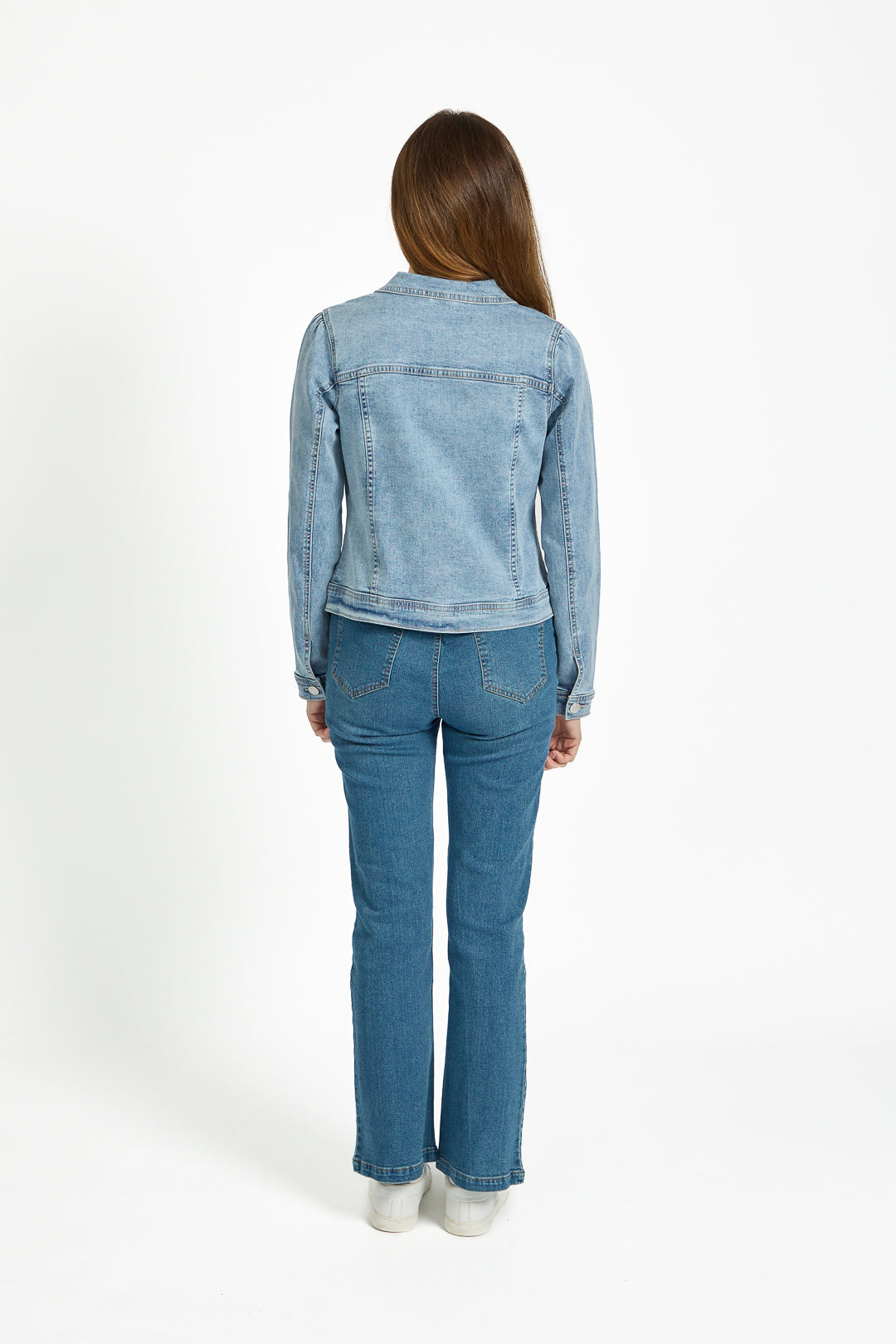 Floral Embroidered Denim Jacket
