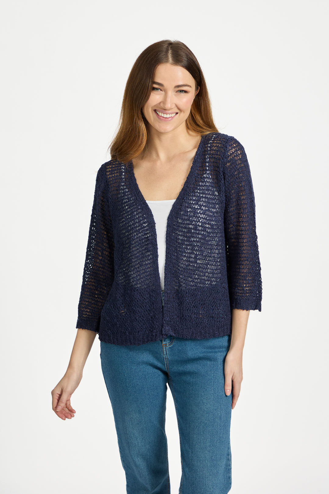 Popcorn Knit Shrug