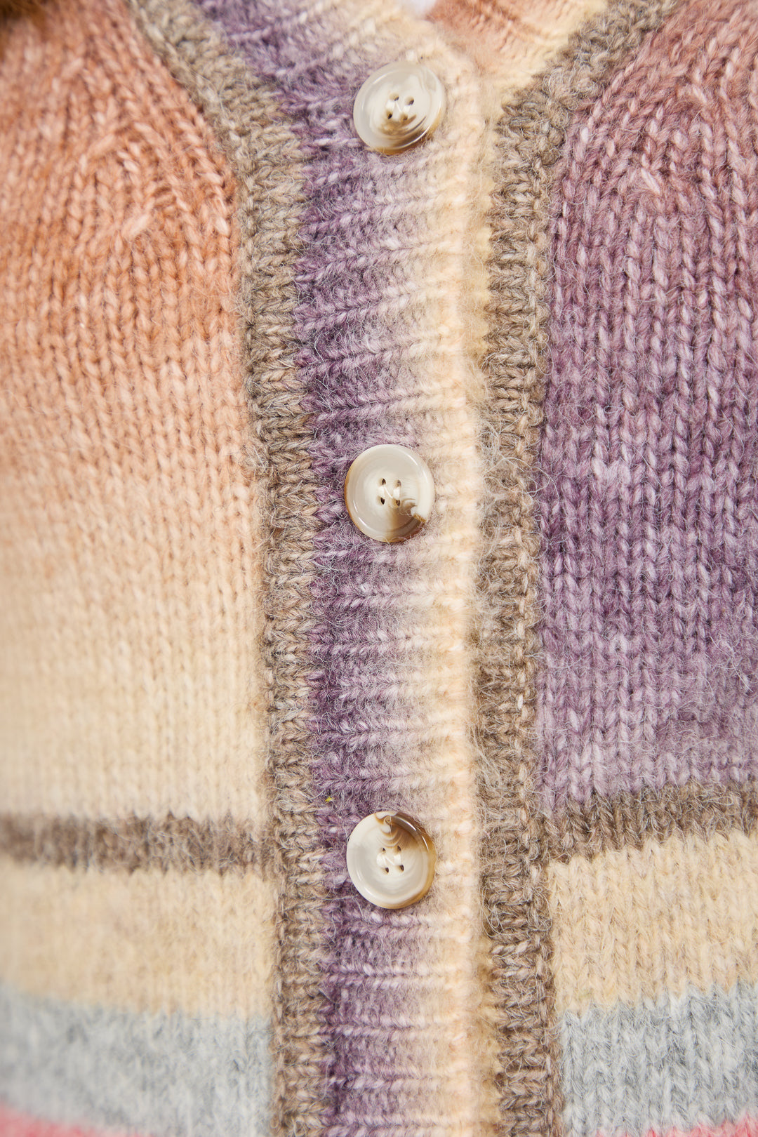 Space Dye Stripe Cardigan