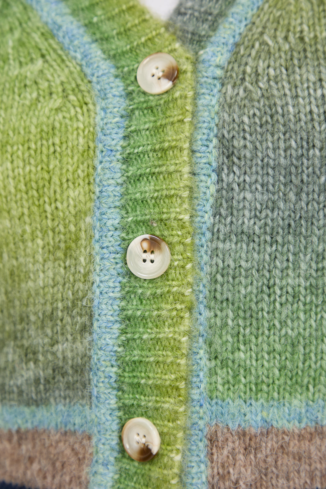 Space Dye Stripe Cardigan
