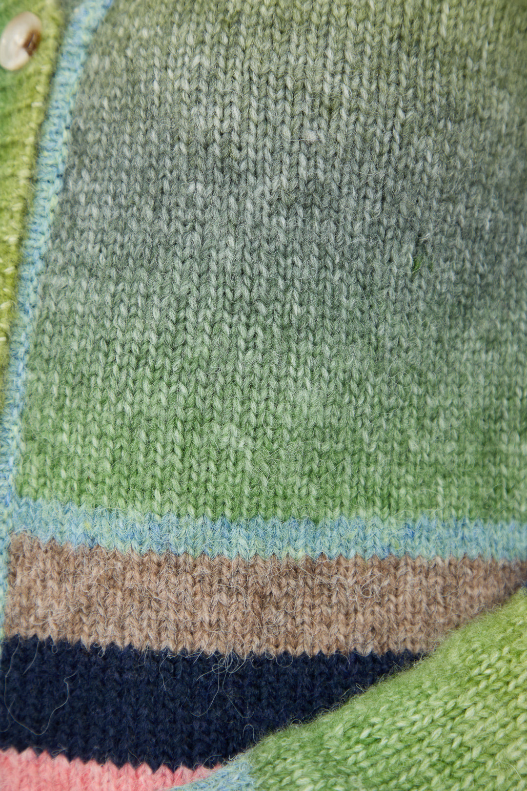 Space Dye Stripe Cardigan