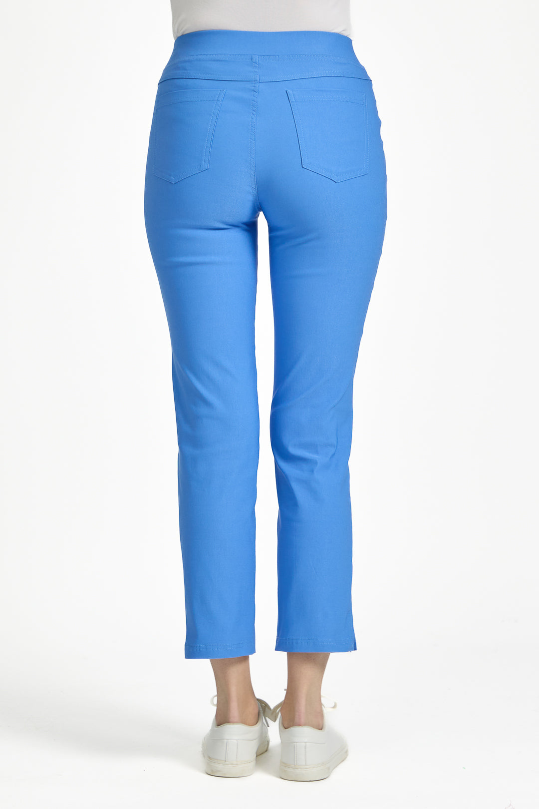 Button Detailed Bengaline Stretch Trousers
