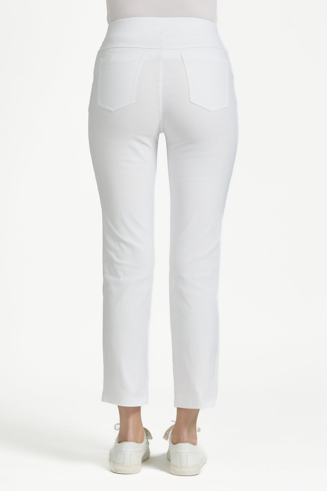 Button Detailed Bengaline Stretch Trousers