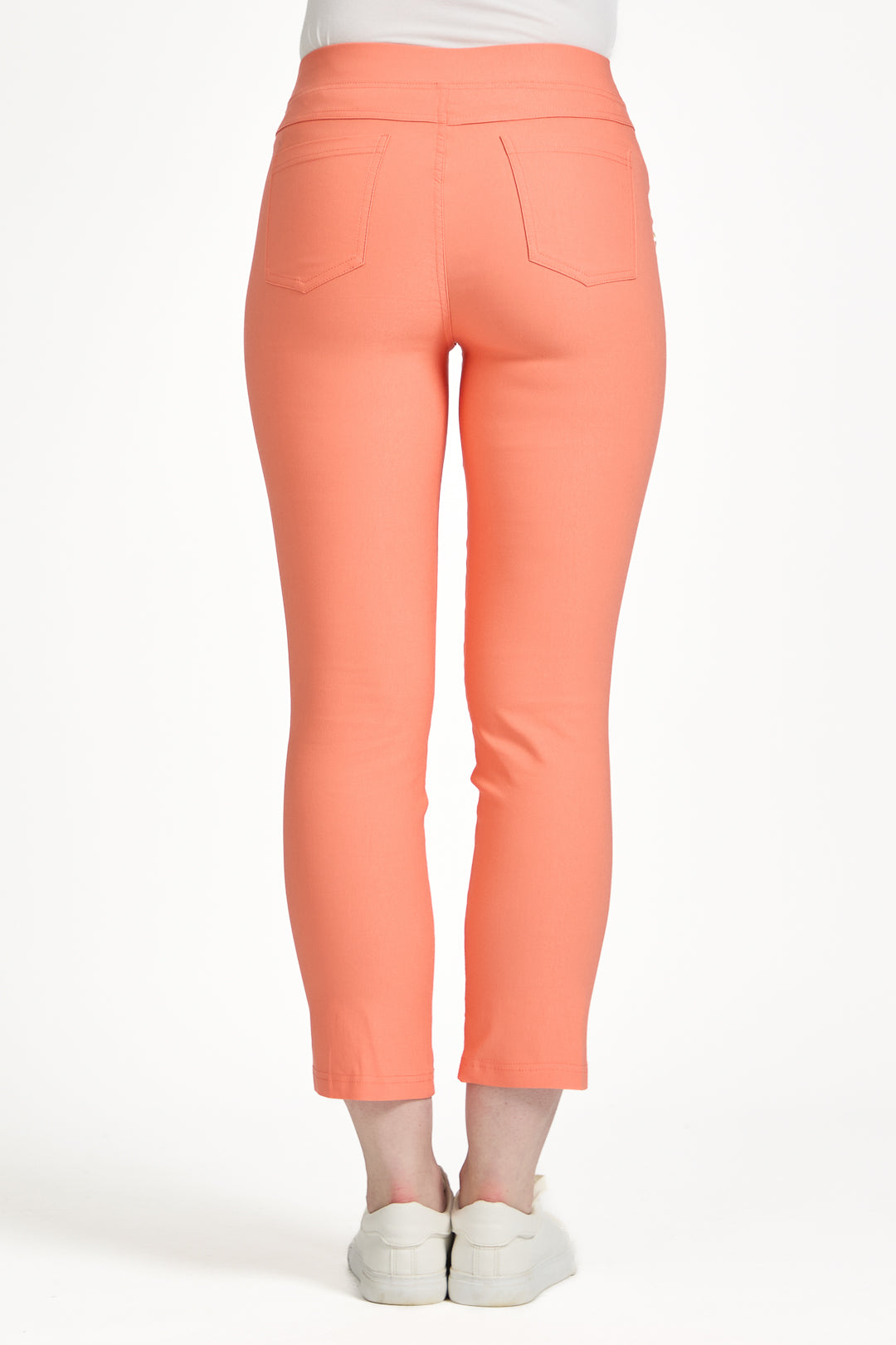 Button Detailed Bengaline Stretch Trousers