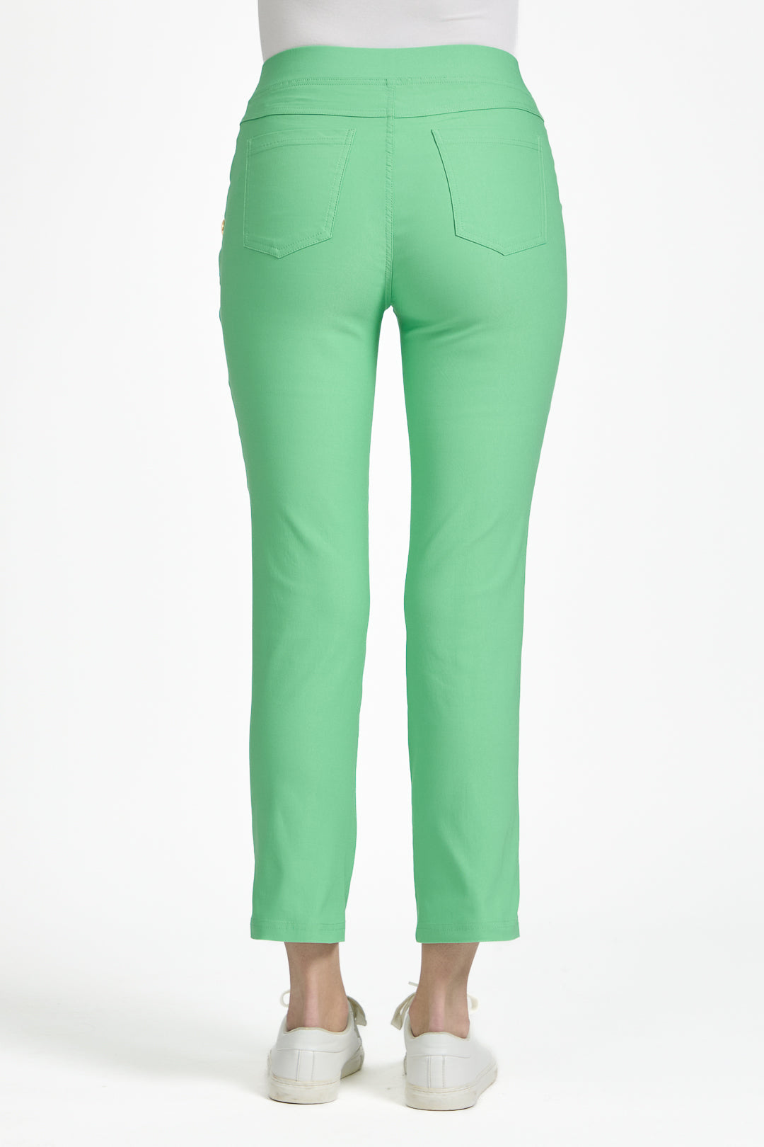 Button Detailed Bengaline Stretch Trousers