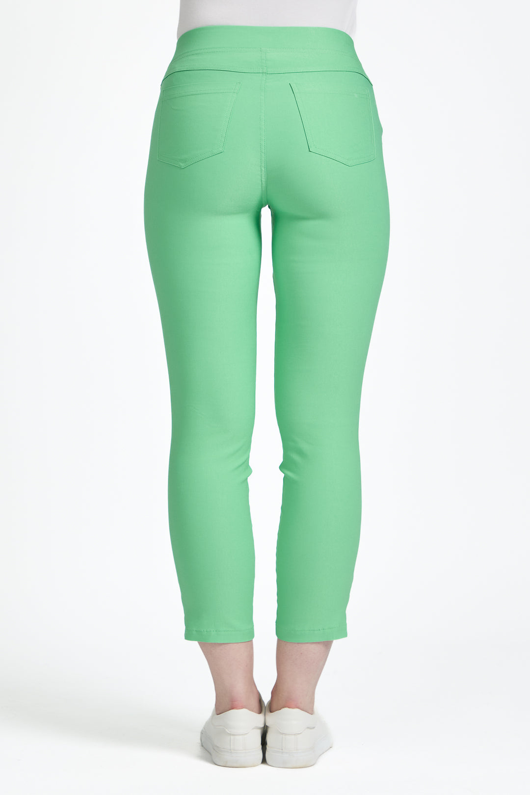 Eyelet Detailed Bengaline Stretch Trousers