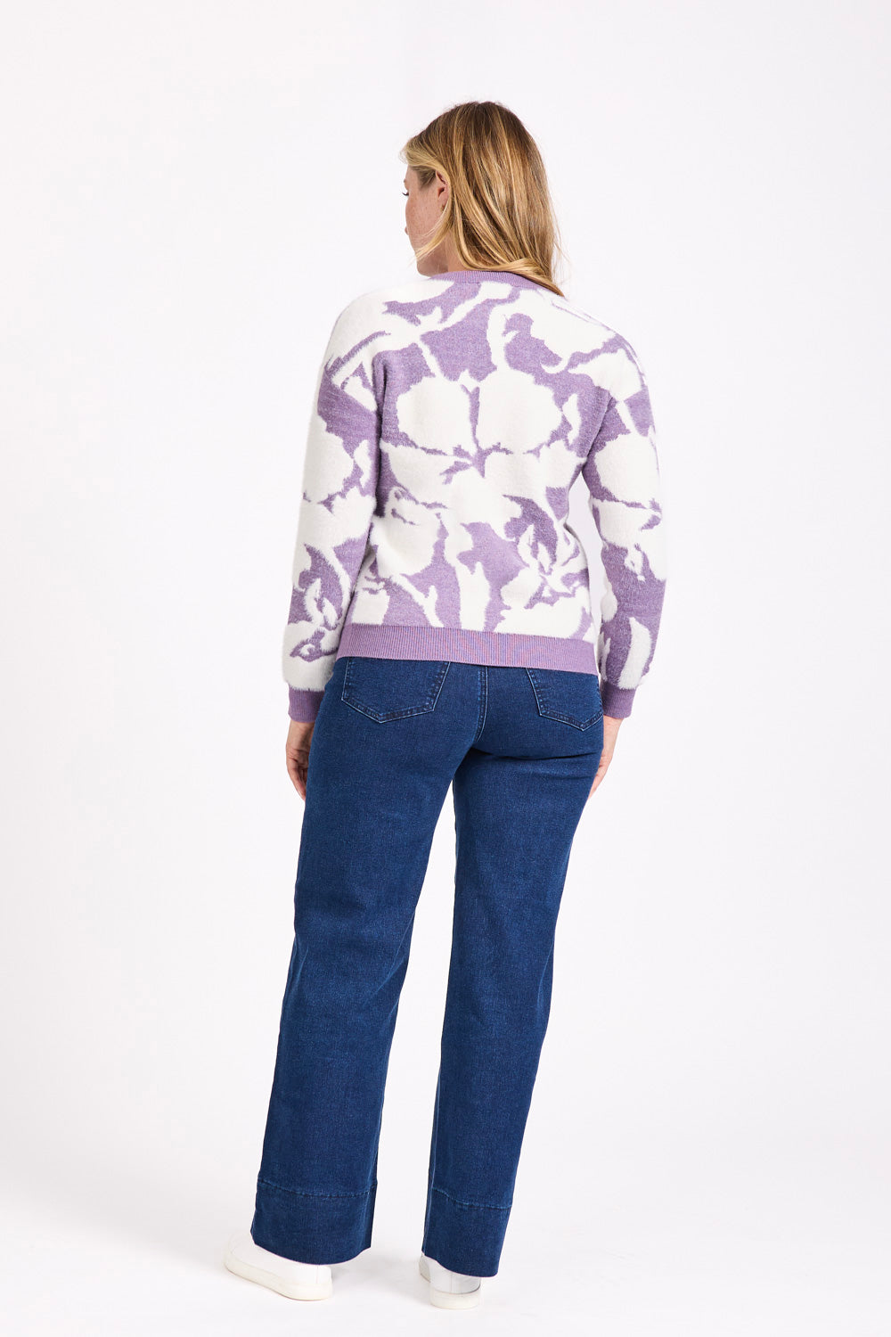 Floral Jacquard Jumper