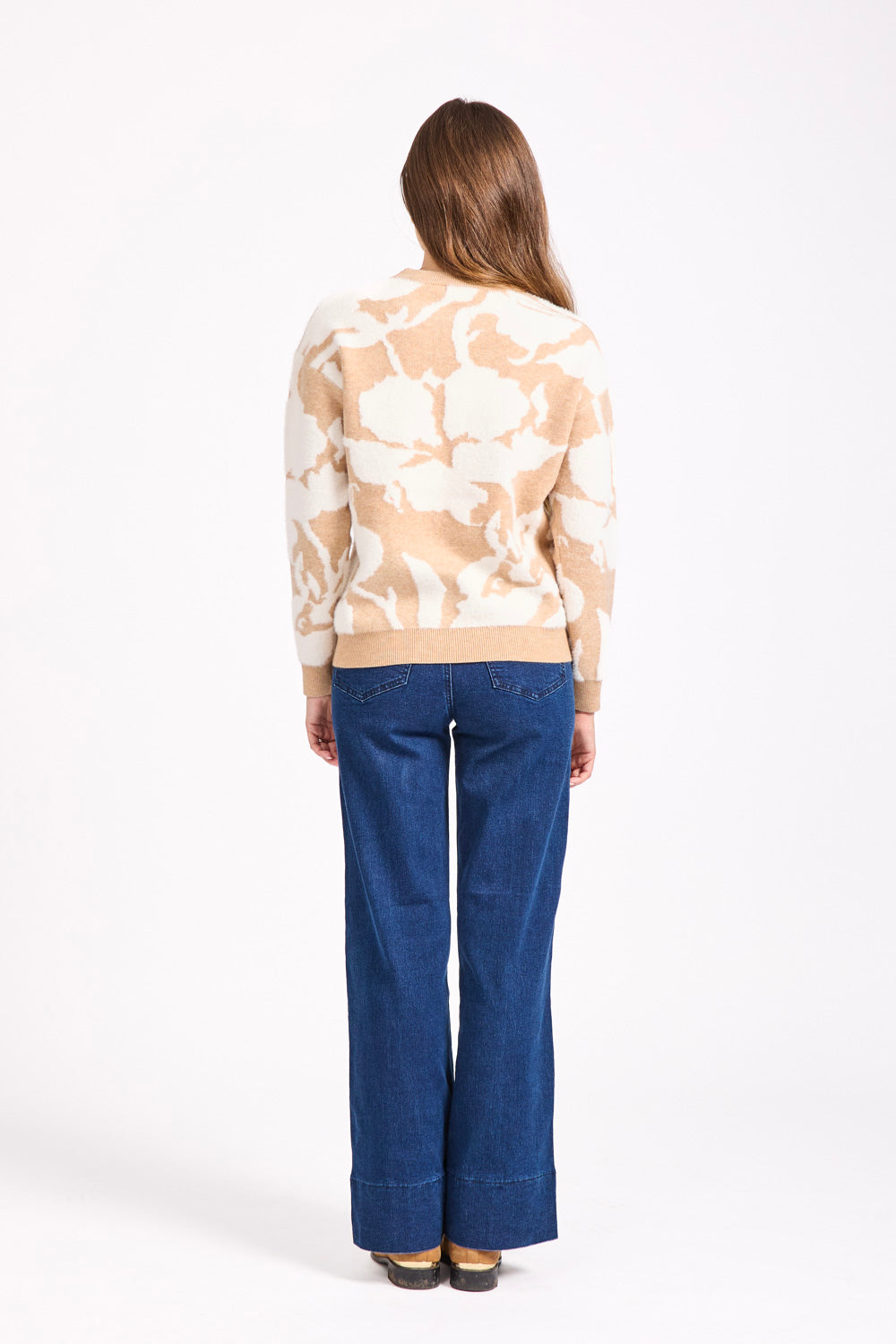 Floral Jacquard Jumper